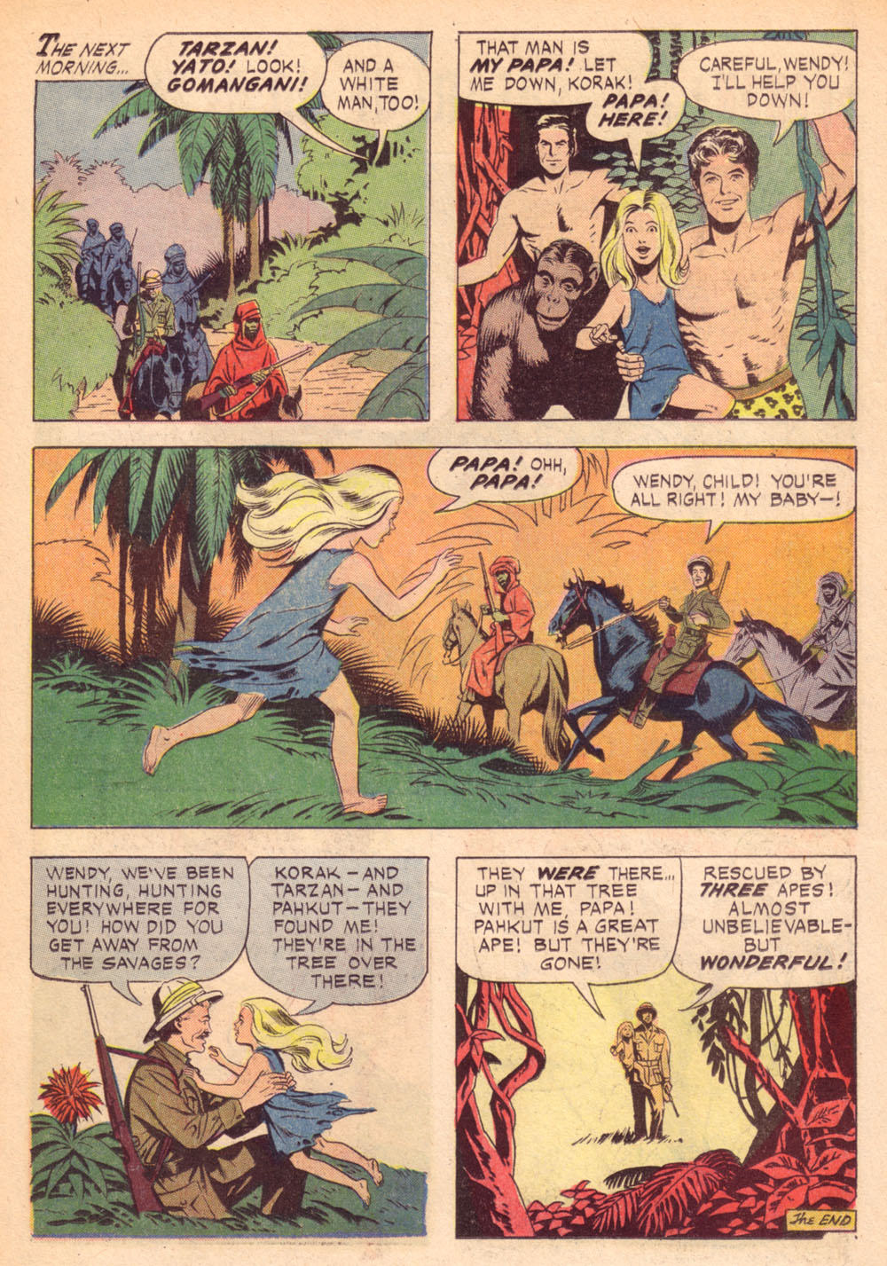 Read online Korak, Son of Tarzan (1964) comic -  Issue #1 - 11