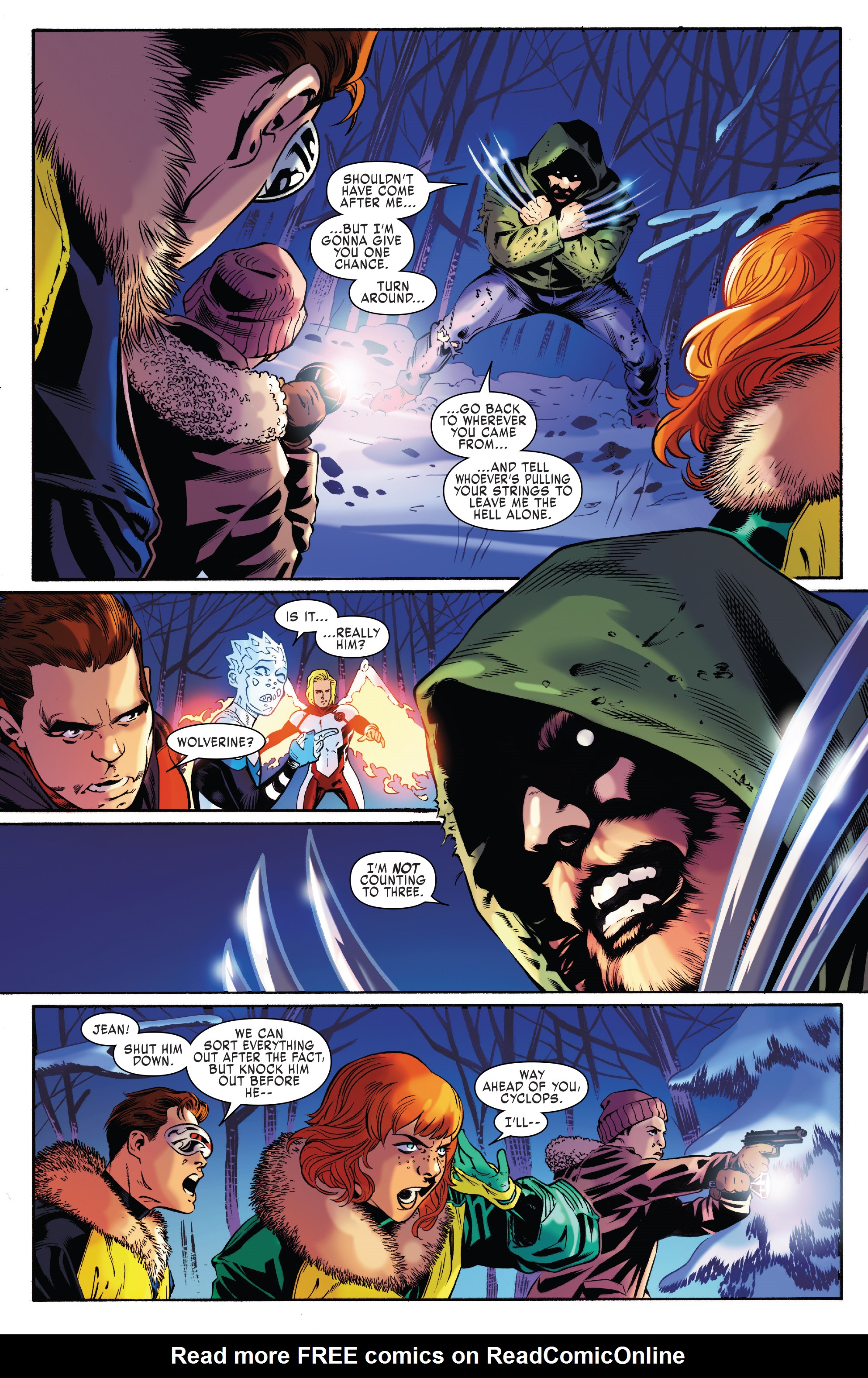 Read online X-Men: Blue comic -  Issue #4 - 10