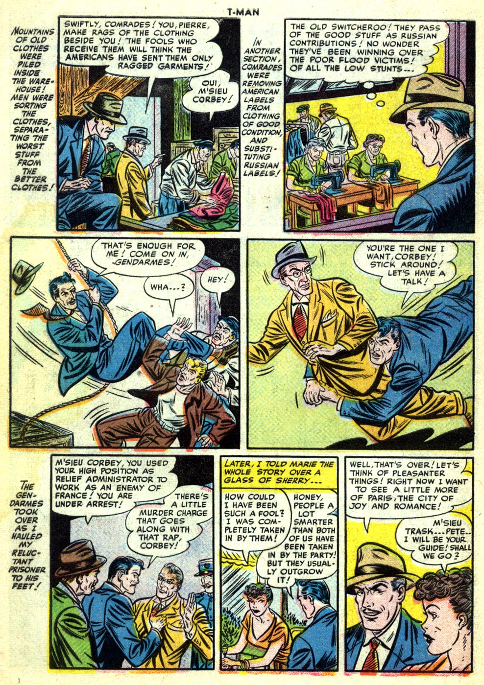 Read online T-Man: World Wide Trouble Shooter comic -  Issue #28 - 33