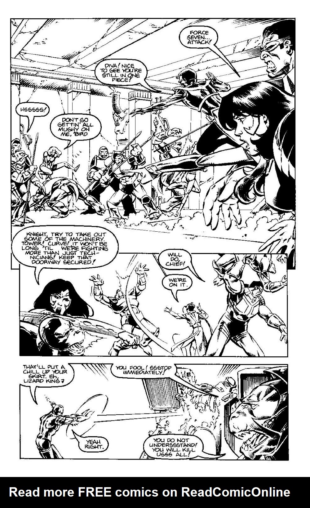 Read online Force Seven comic -  Issue #3 - 22