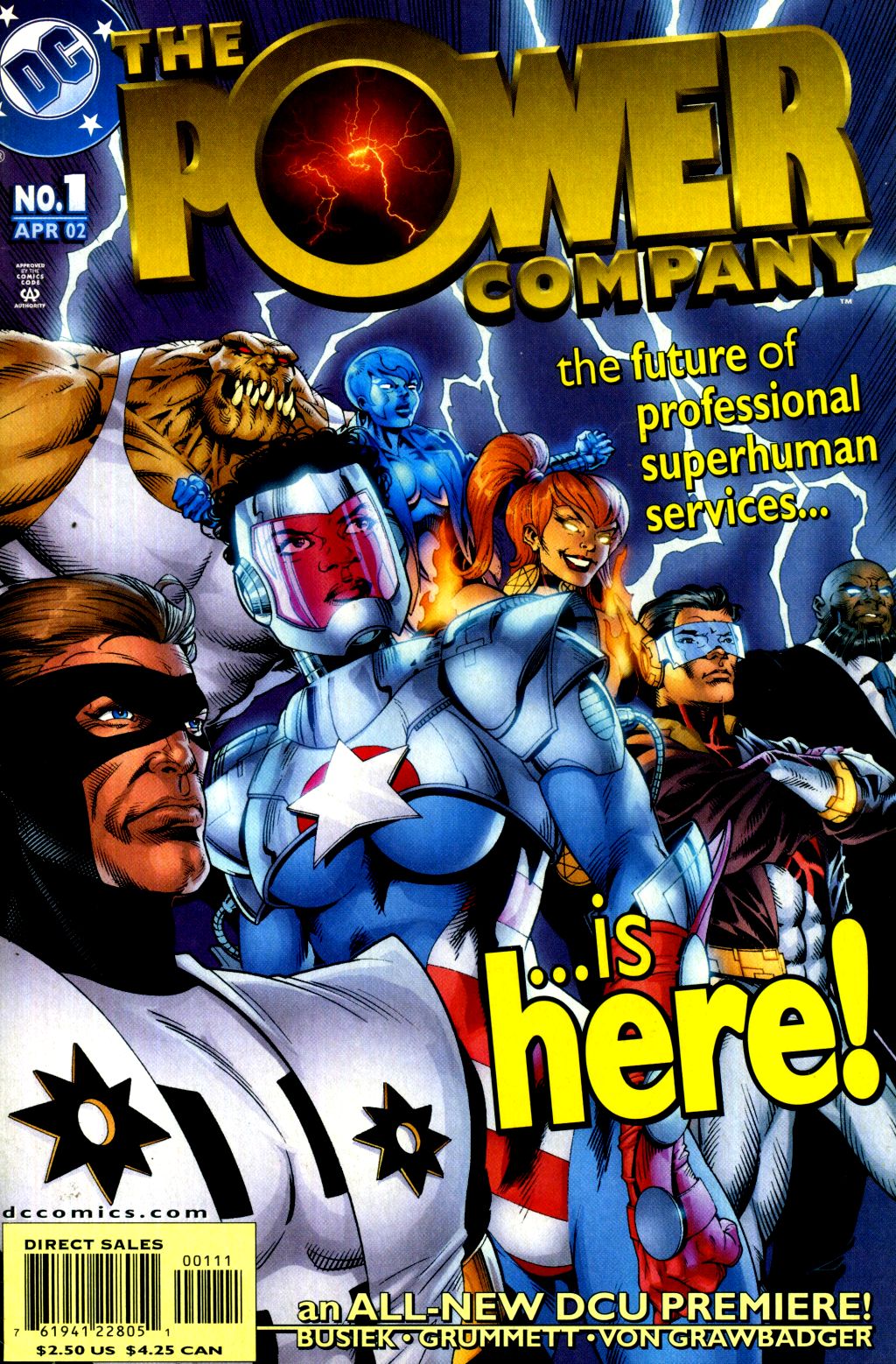 Read online The Power Company comic -  Issue #1 - 1