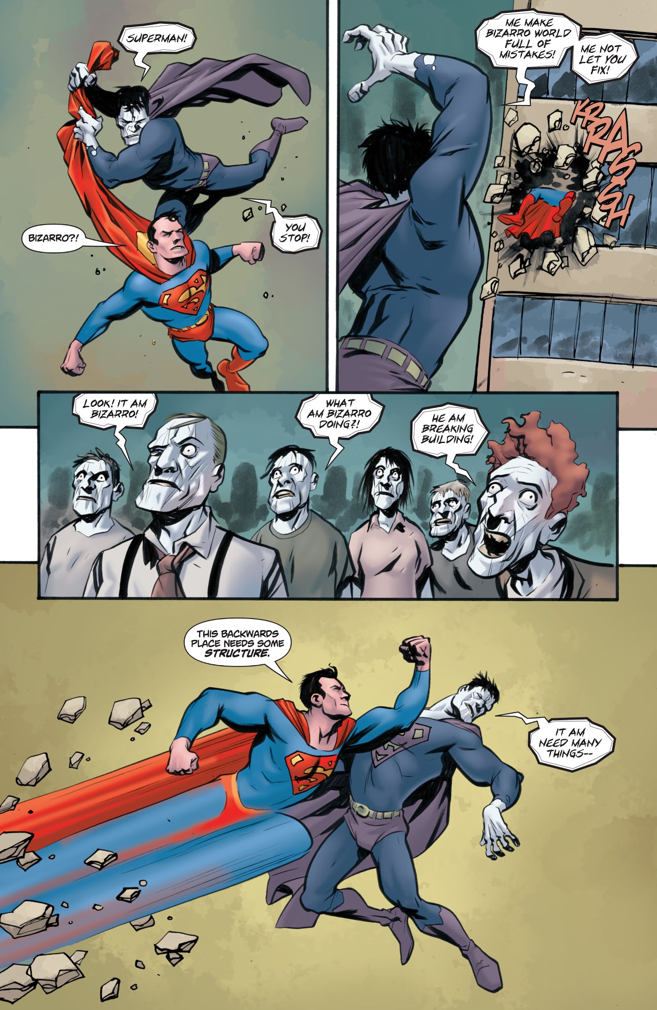 Read online Superman: Escape From Bizarro World comic -  Issue # TPB - 65