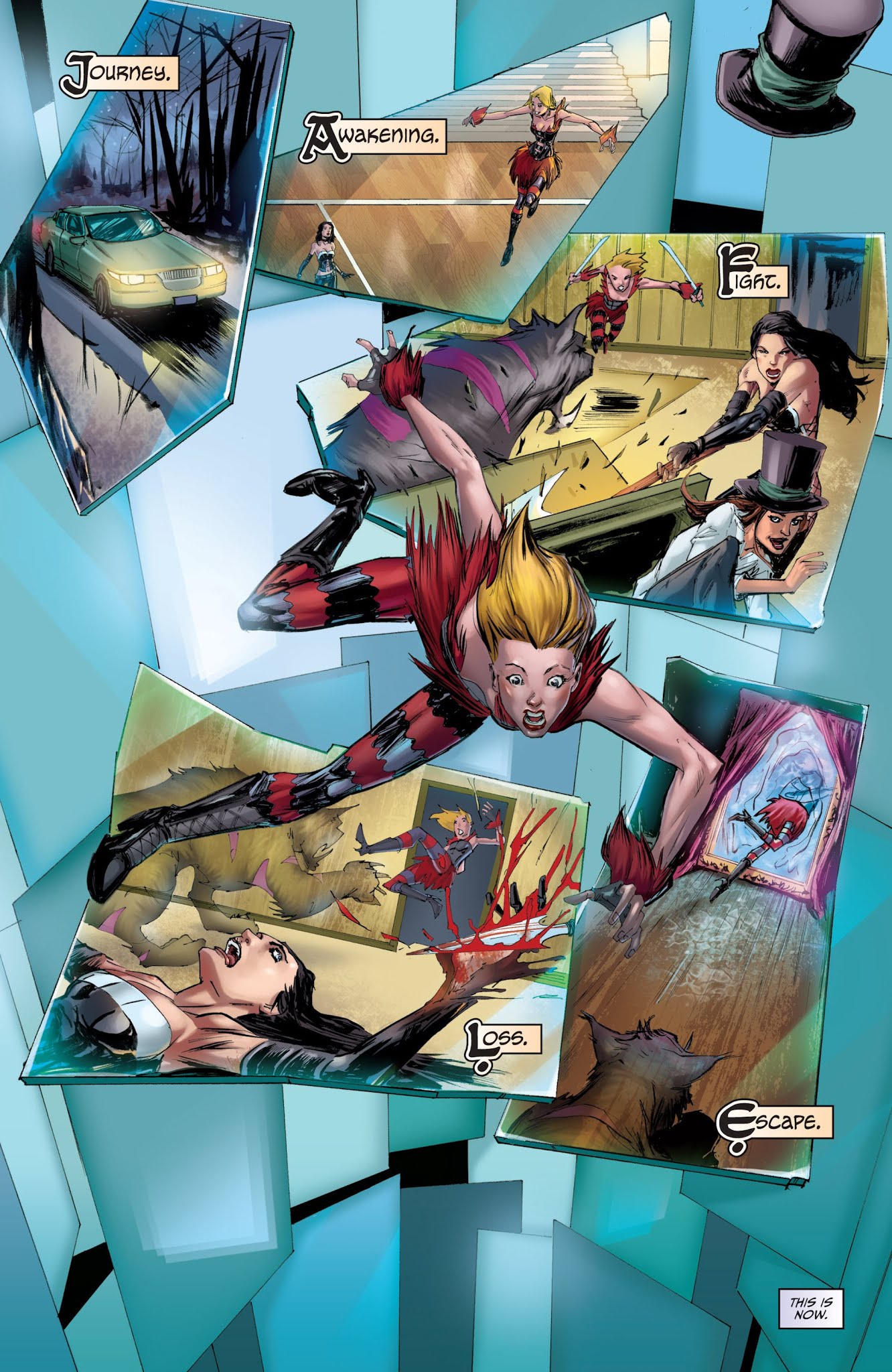 Read online Grimm Fairy Tales presents Wonderland: Asylum comic -  Issue #1 - 8