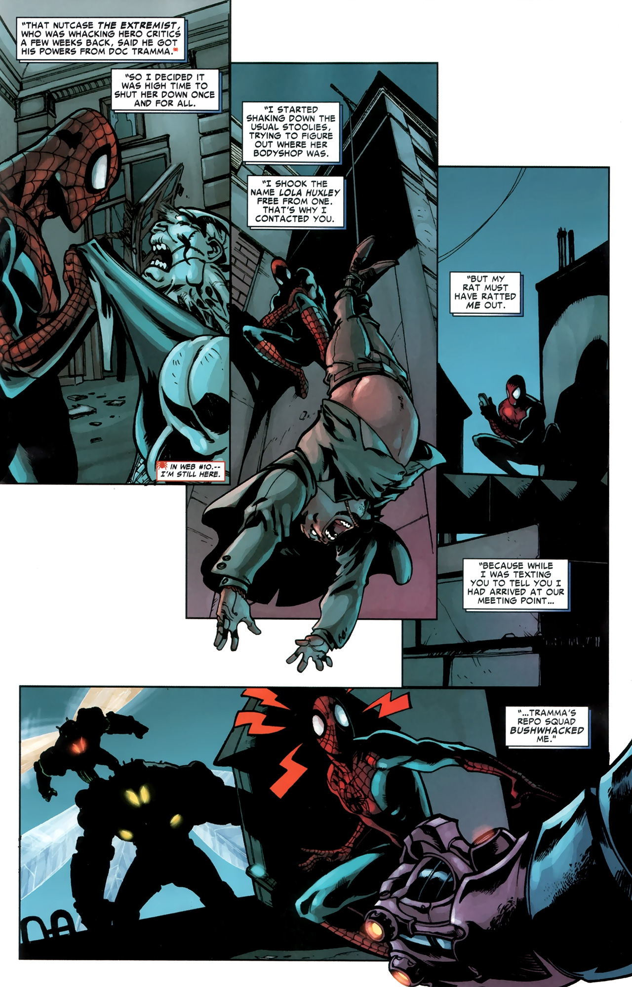 Read online Web of Spider-Man (2009) comic -  Issue #12 - 18