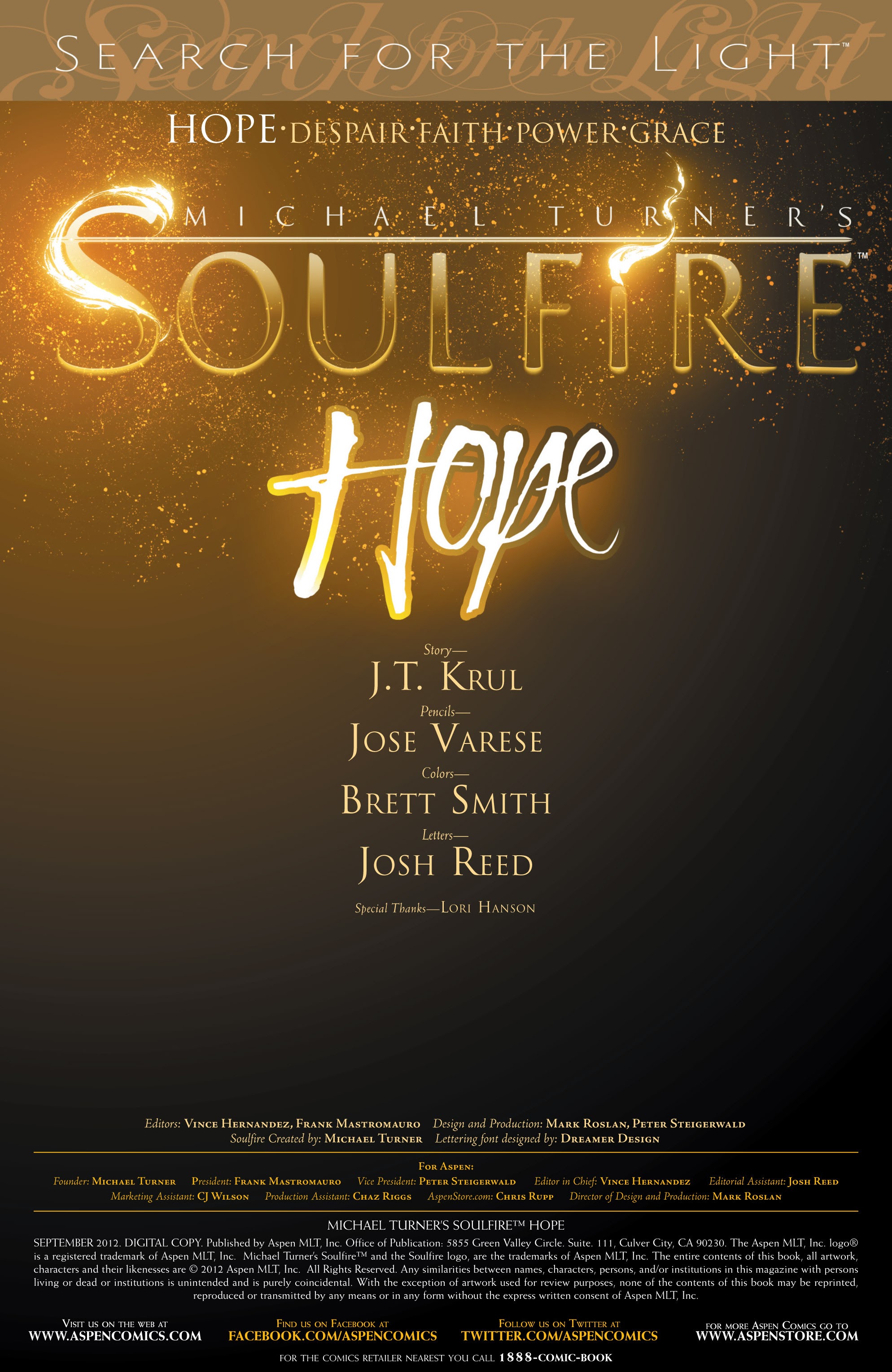 Read online Soulfire: Search For the Light comic -  Issue # TPB - 4