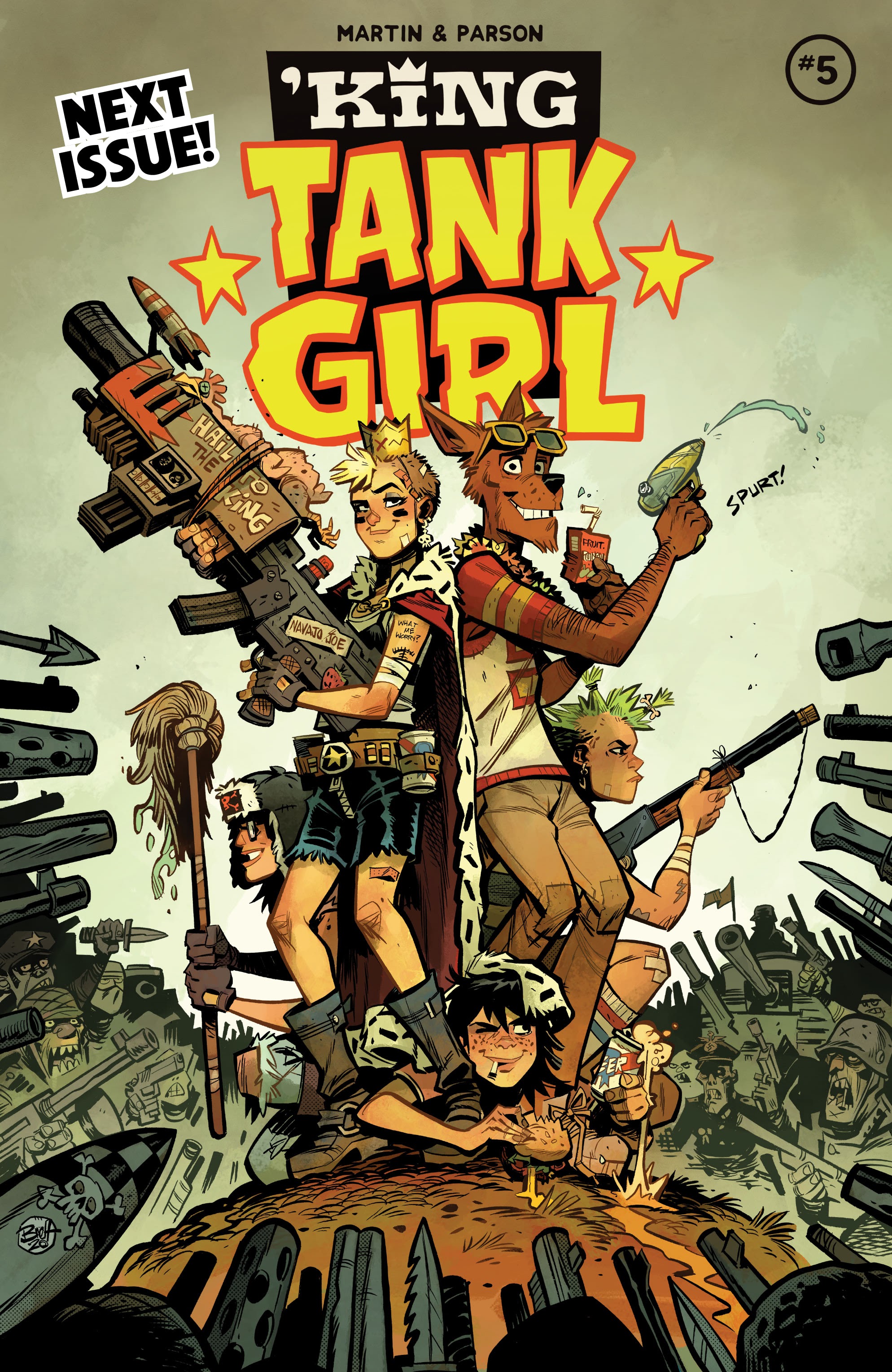 Read online King Tank Girl comic -  Issue #4 - 26