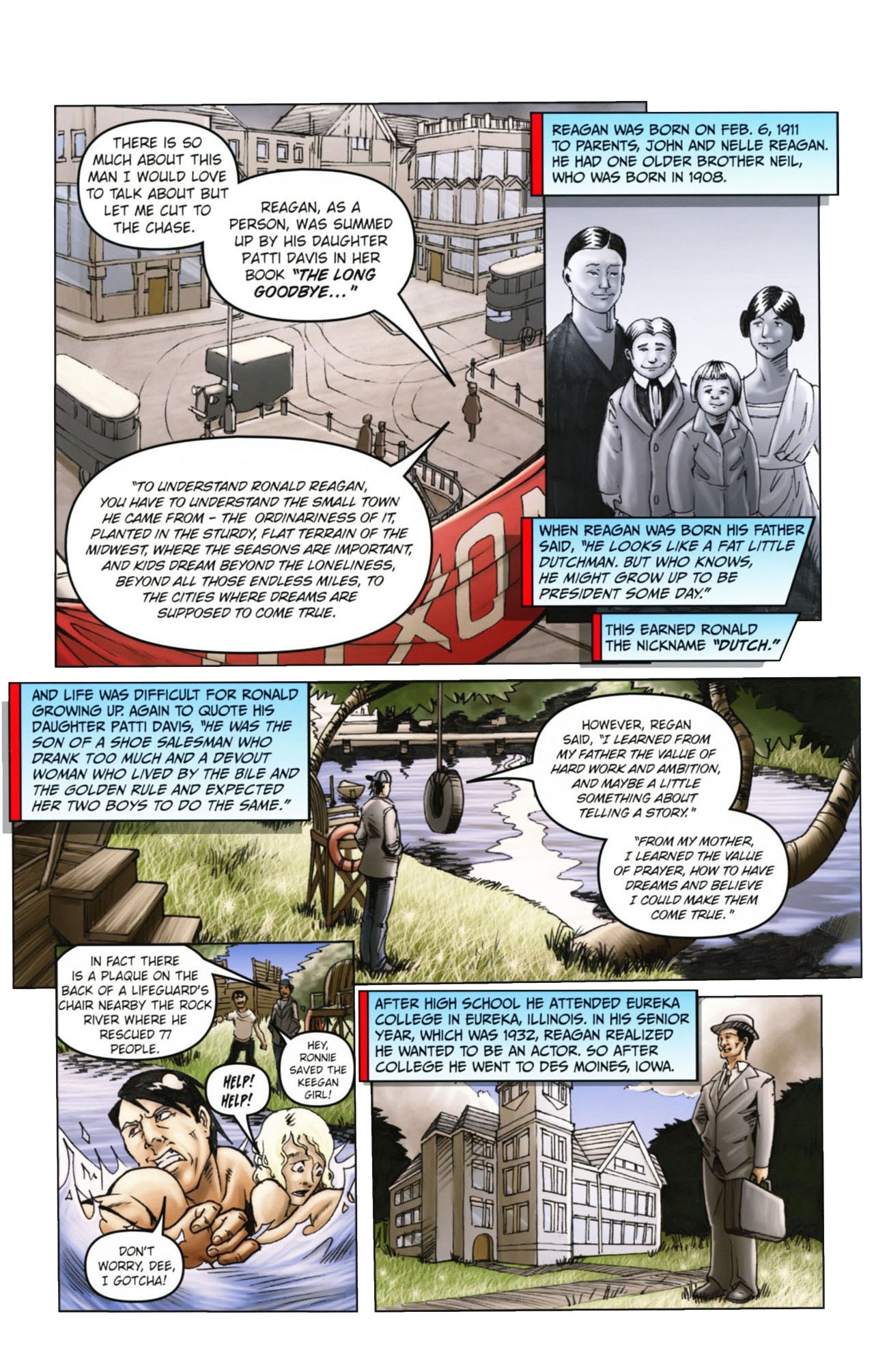 Read online Political Power: Ronald Reagan comic -  Issue # Full - 10