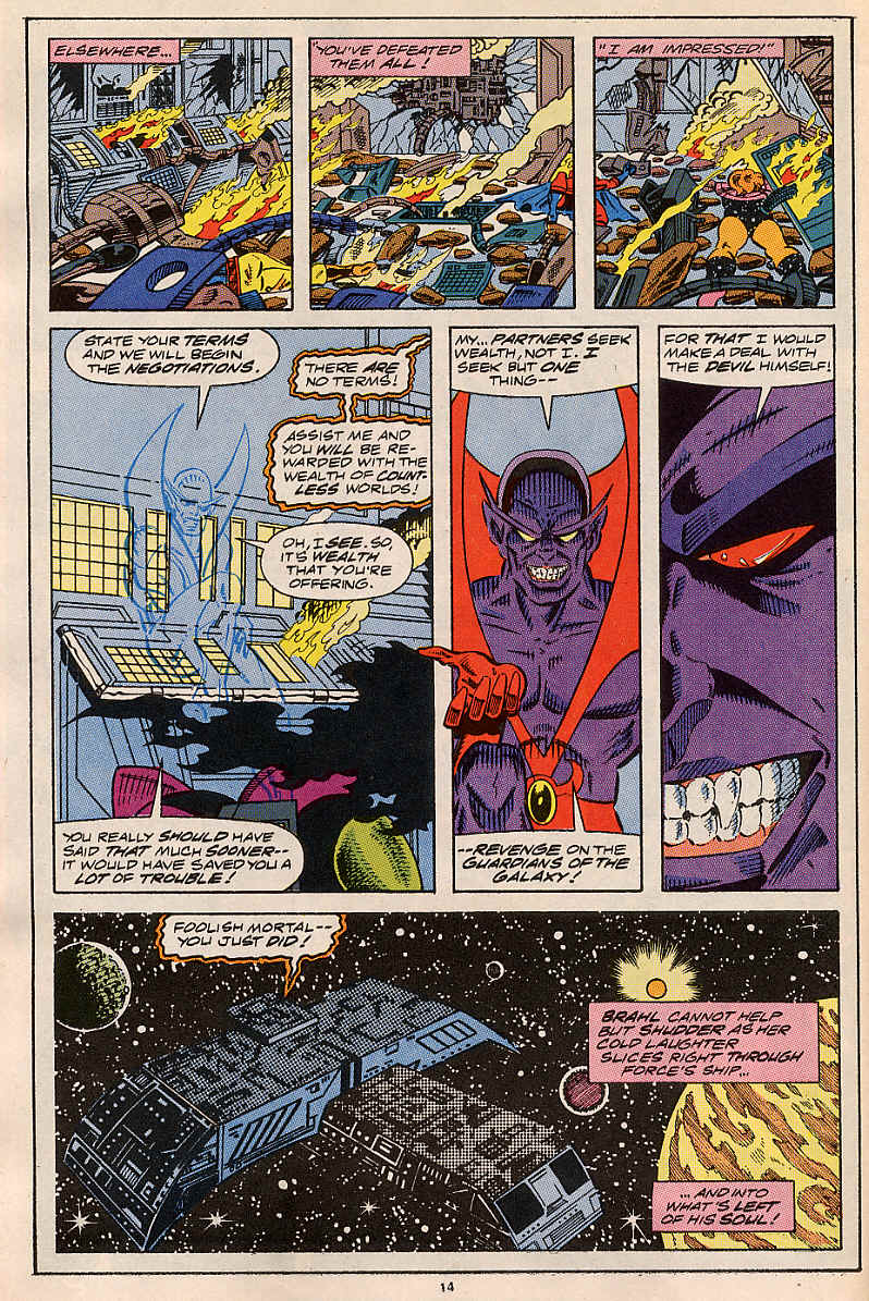 Read online Guardians of the Galaxy (1990) comic -  Issue #13 - 11