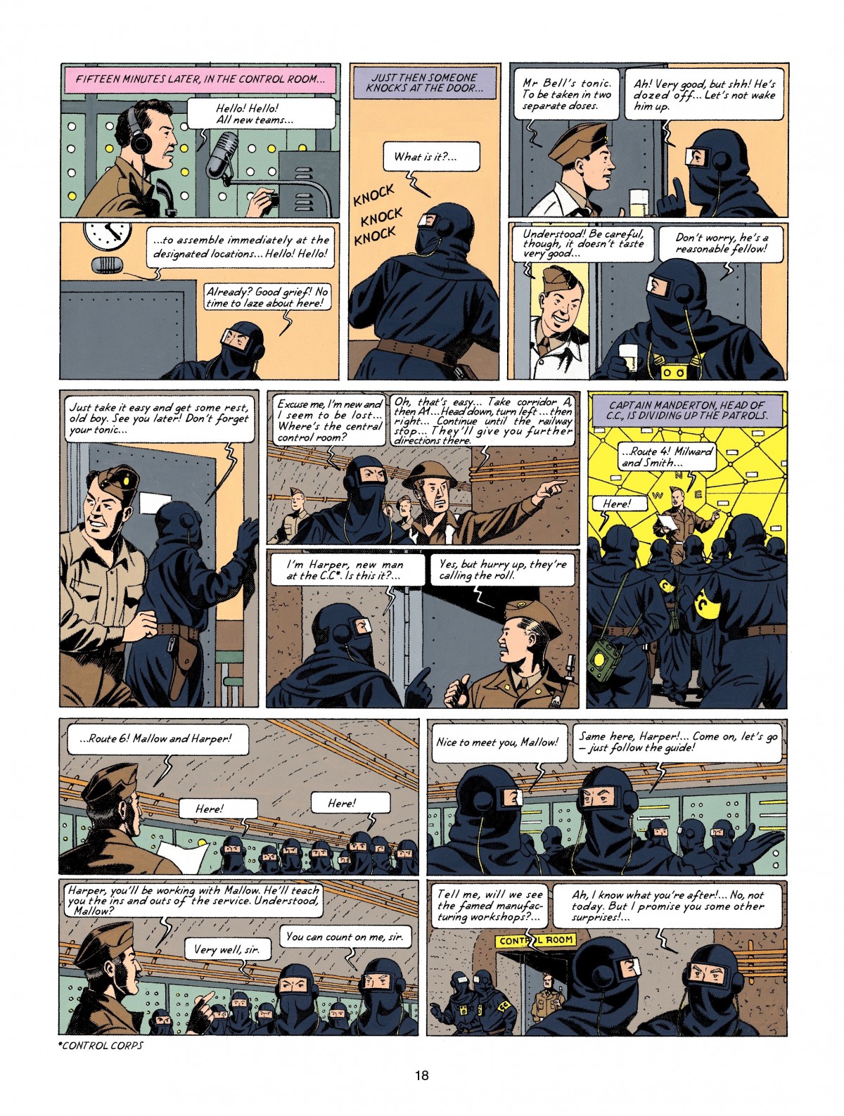 Read online Blake & Mortimer comic -  Issue #17 - 18