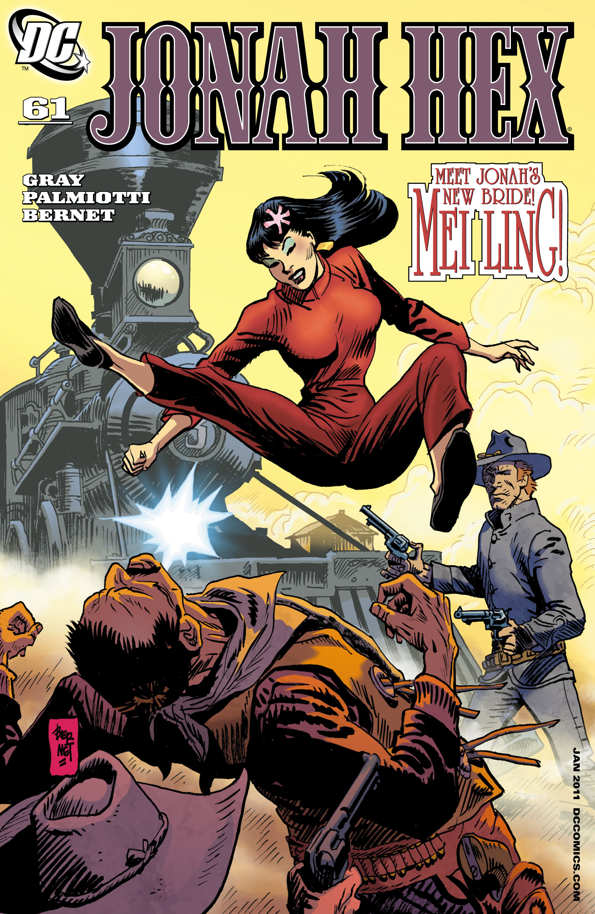 Read online Jonah Hex (2006) comic -  Issue #61 - 1