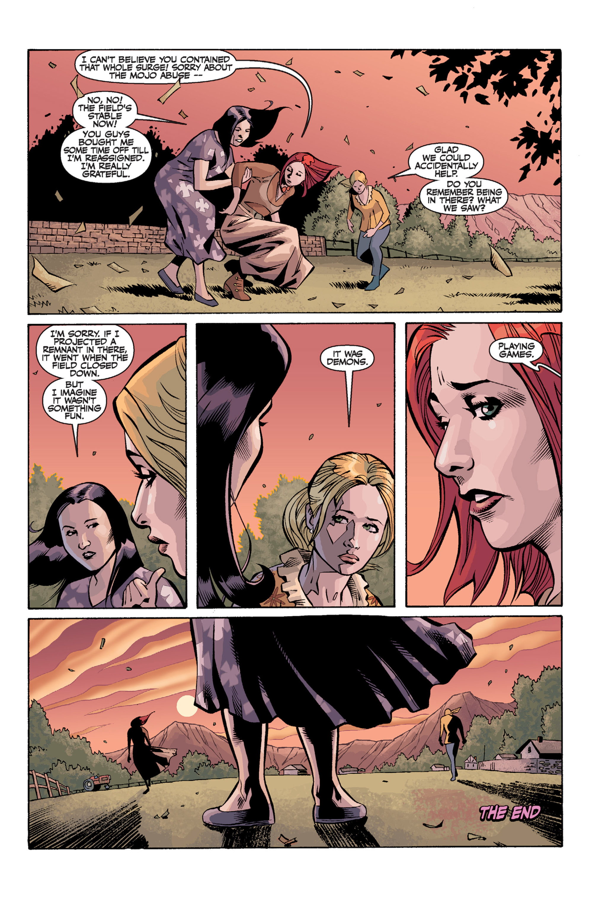 Read online Buffy the Vampire Slayer Season Eight comic -  Issue # _TPB 2 - No Future For You - 128