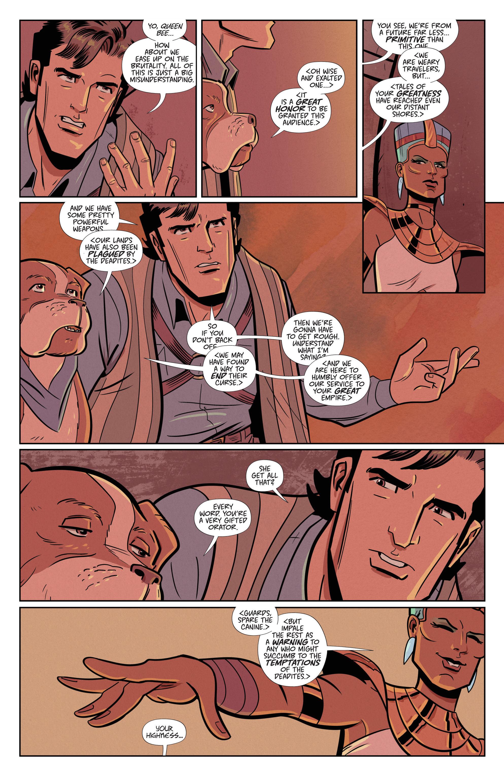 Read online Death To The Army of Darkness comic -  Issue #3 - 12