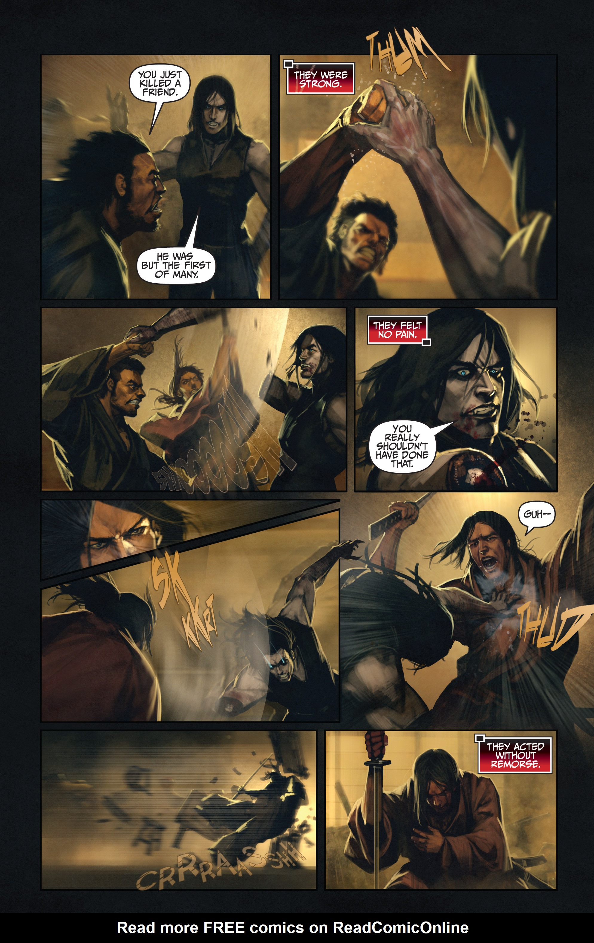 Read online Bushido: The Way of the Warrior comic -  Issue #1 - 15