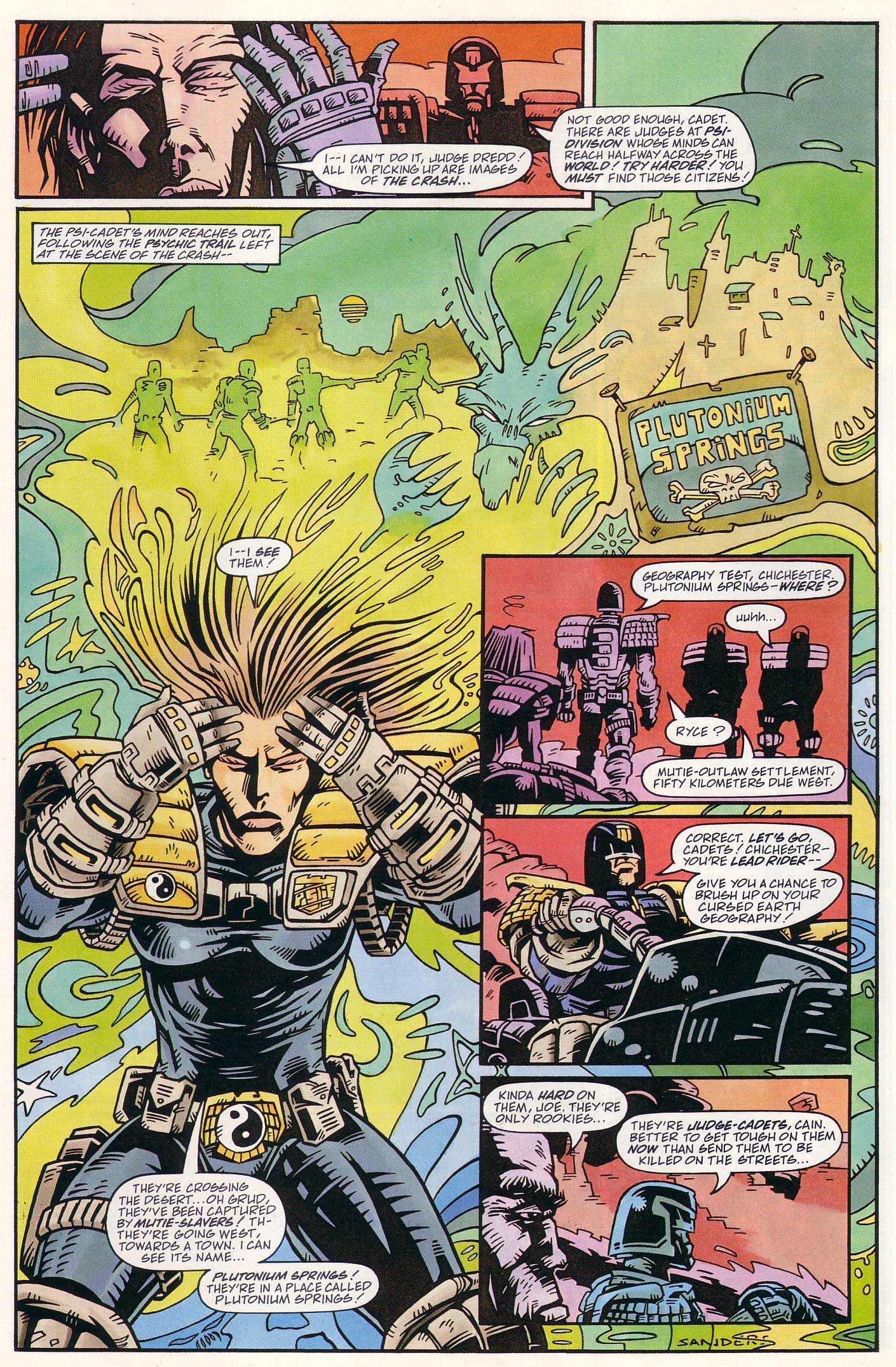 Read online Judge Dredd Lawman of the Future comic -  Issue #20 - 8