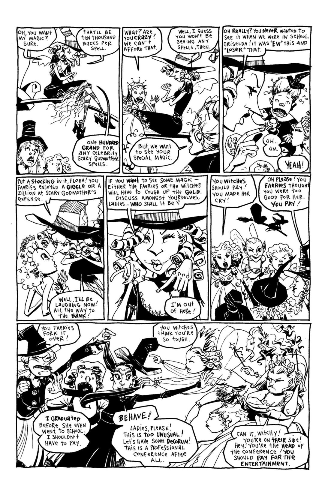 Read online Scary Godmother Comic Book Stories comic -  Issue # TPB - 206