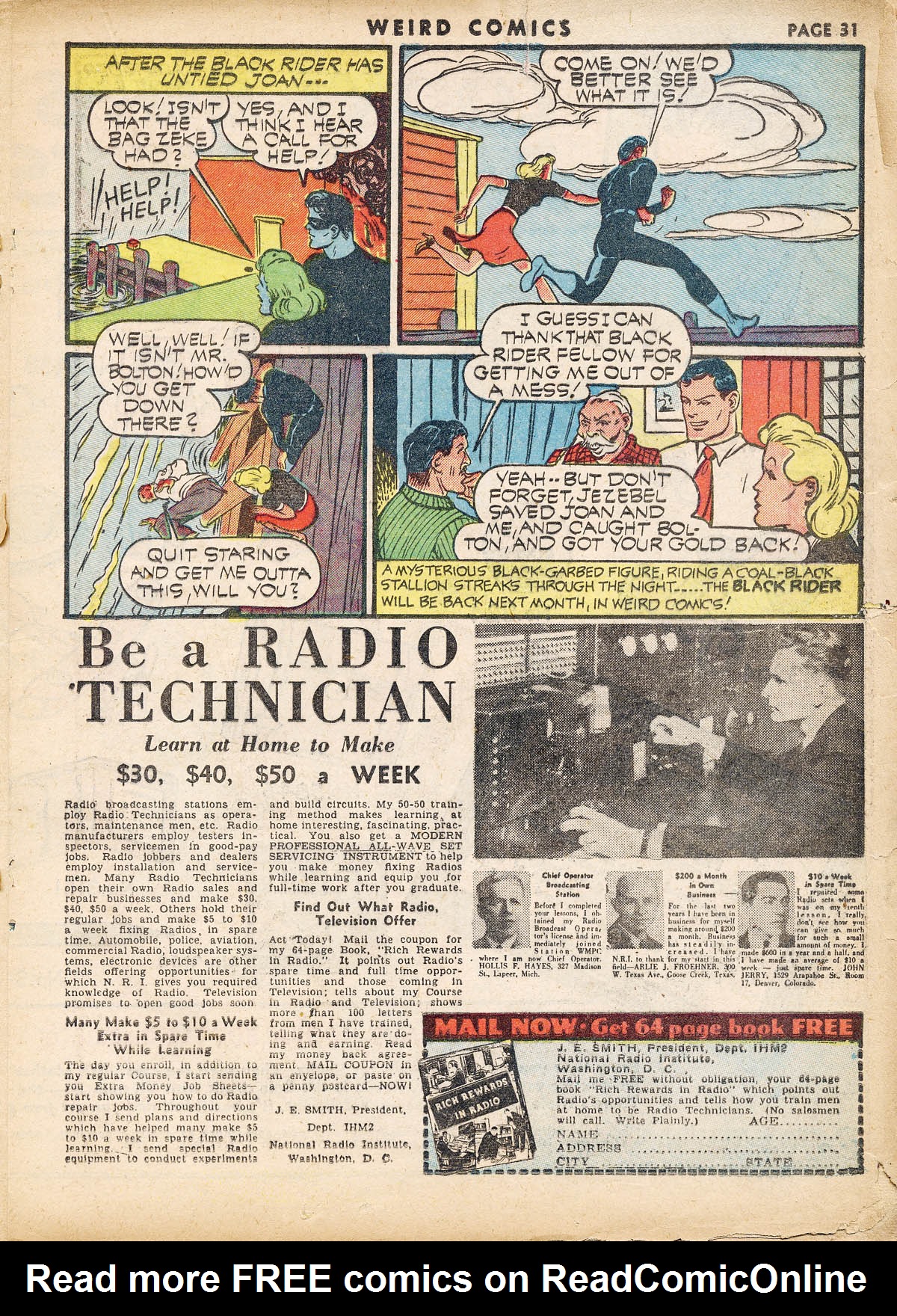 Read online Weird Comics comic -  Issue #19 - 33