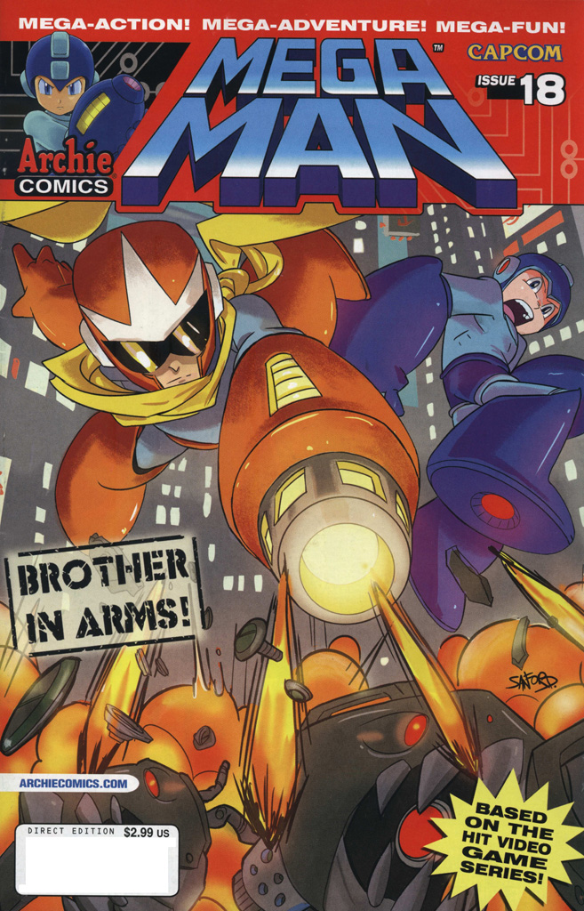 Read online Mega Man comic -  Issue #18 - 1