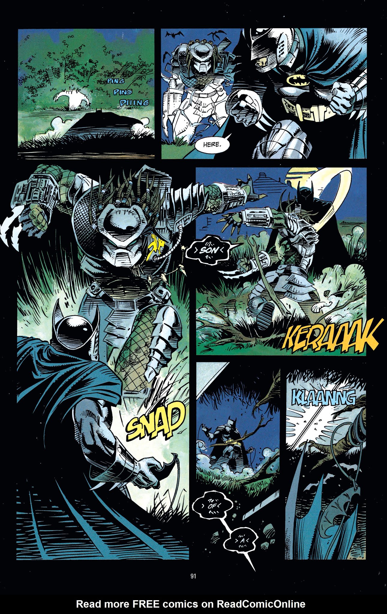 Read online DC Comics/Dark Horse Comics: Batman vs. Predator comic -  Issue # TPB (Part 1) - 86