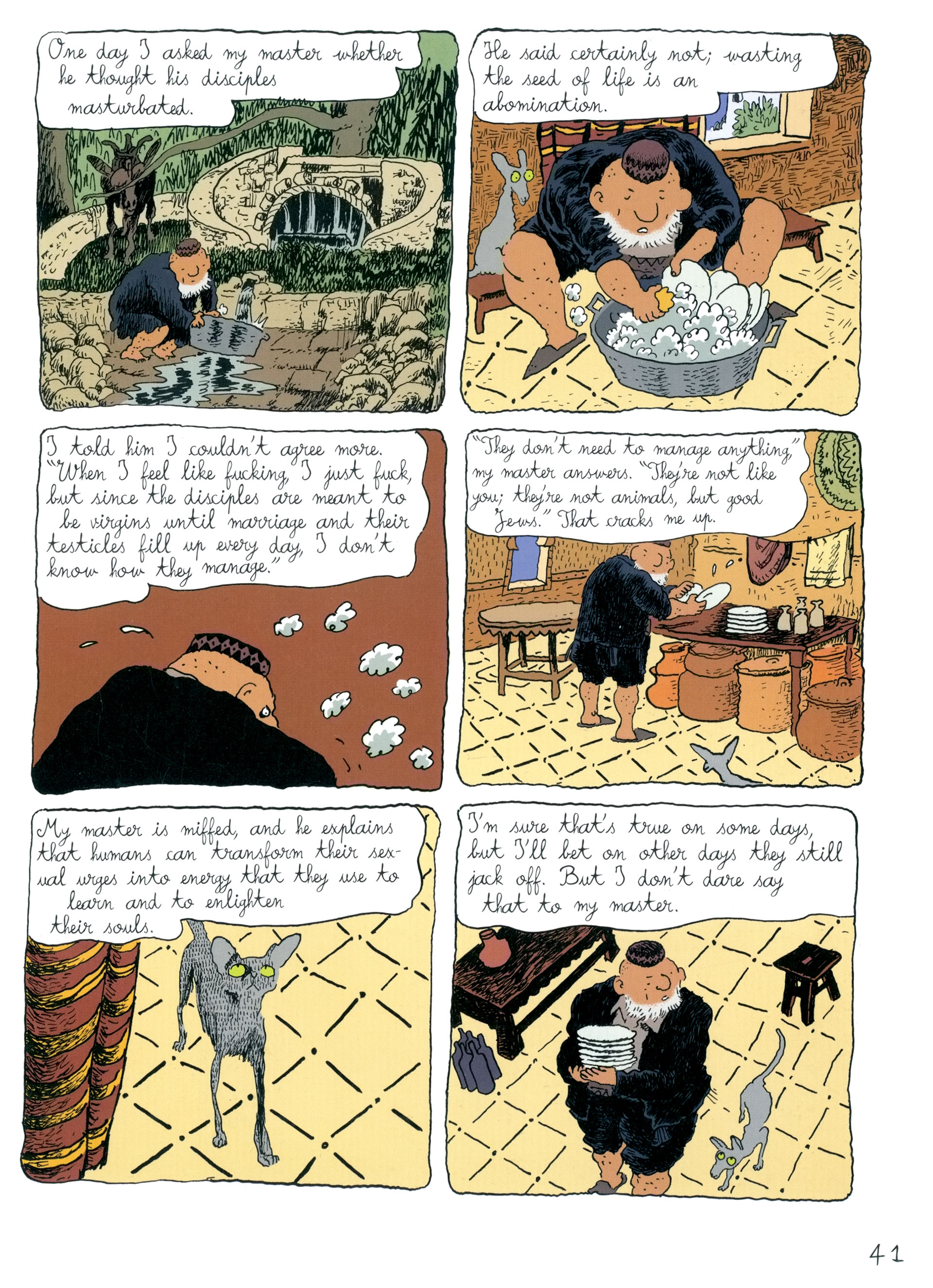 Read online The Rabbi's Cat comic -  Issue # TPB 1 (Part 1) - 49