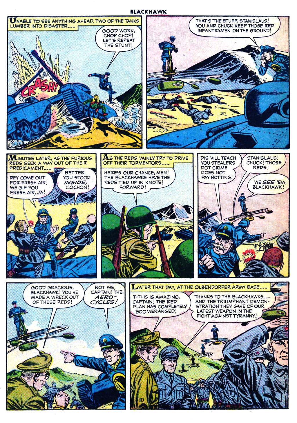 Read online Blackhawk (1957) comic -  Issue #107 - 12
