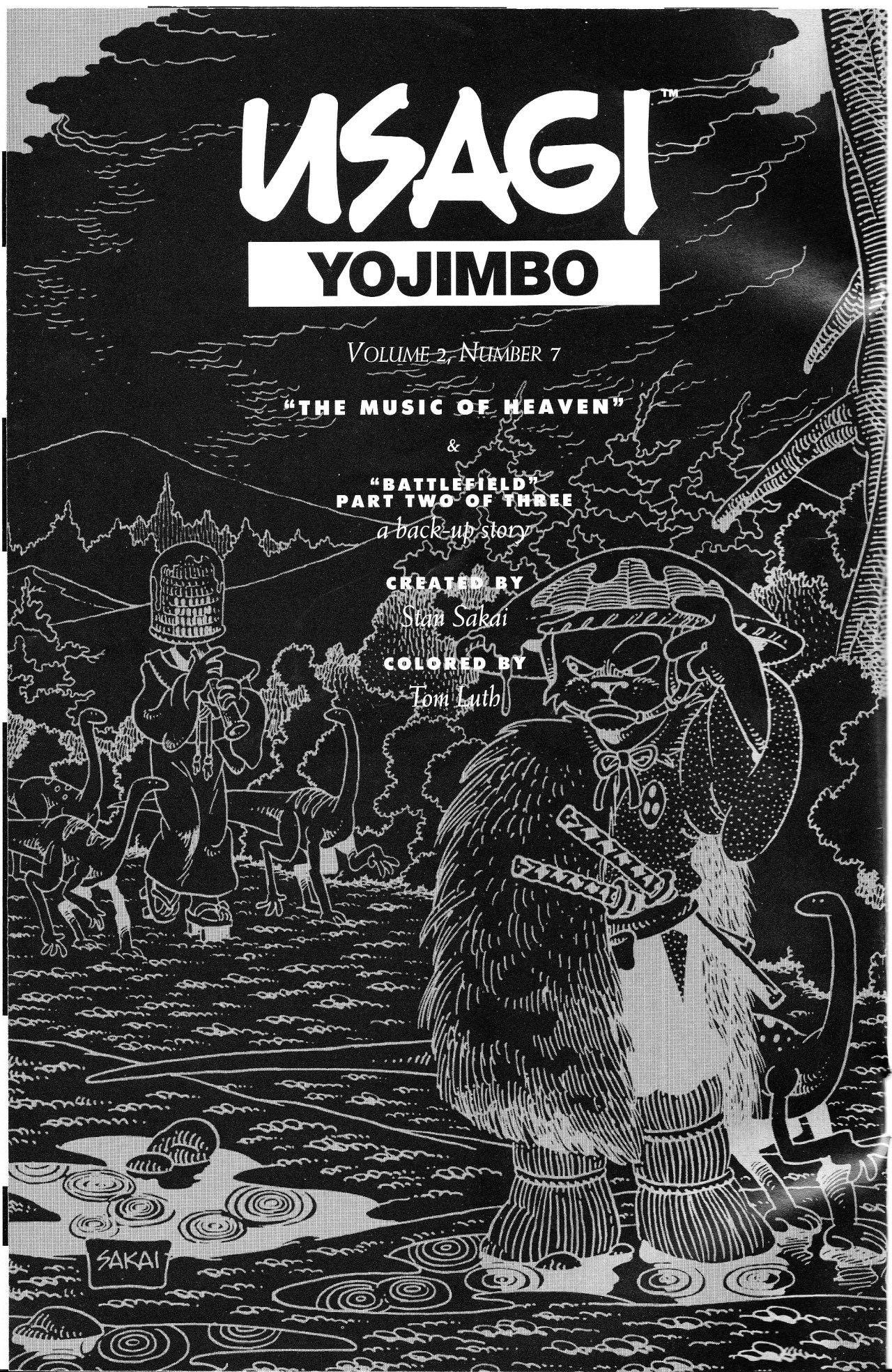 Read online Usagi Yojimbo (1993) comic -  Issue #7 - 2