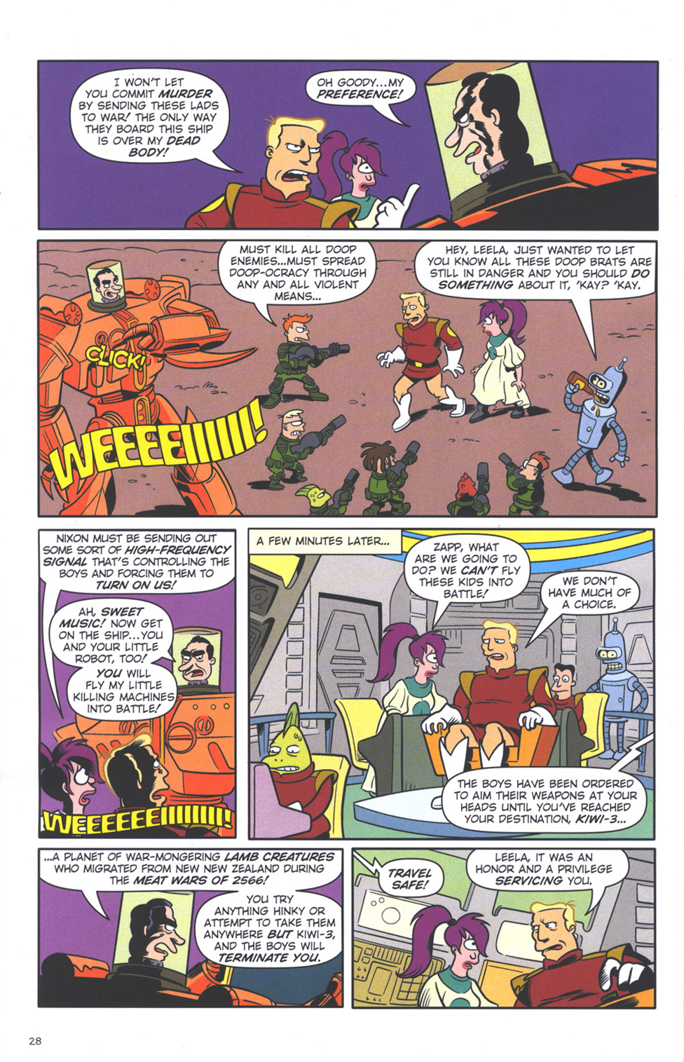 Read online Futurama Comics comic -  Issue #41 - 24