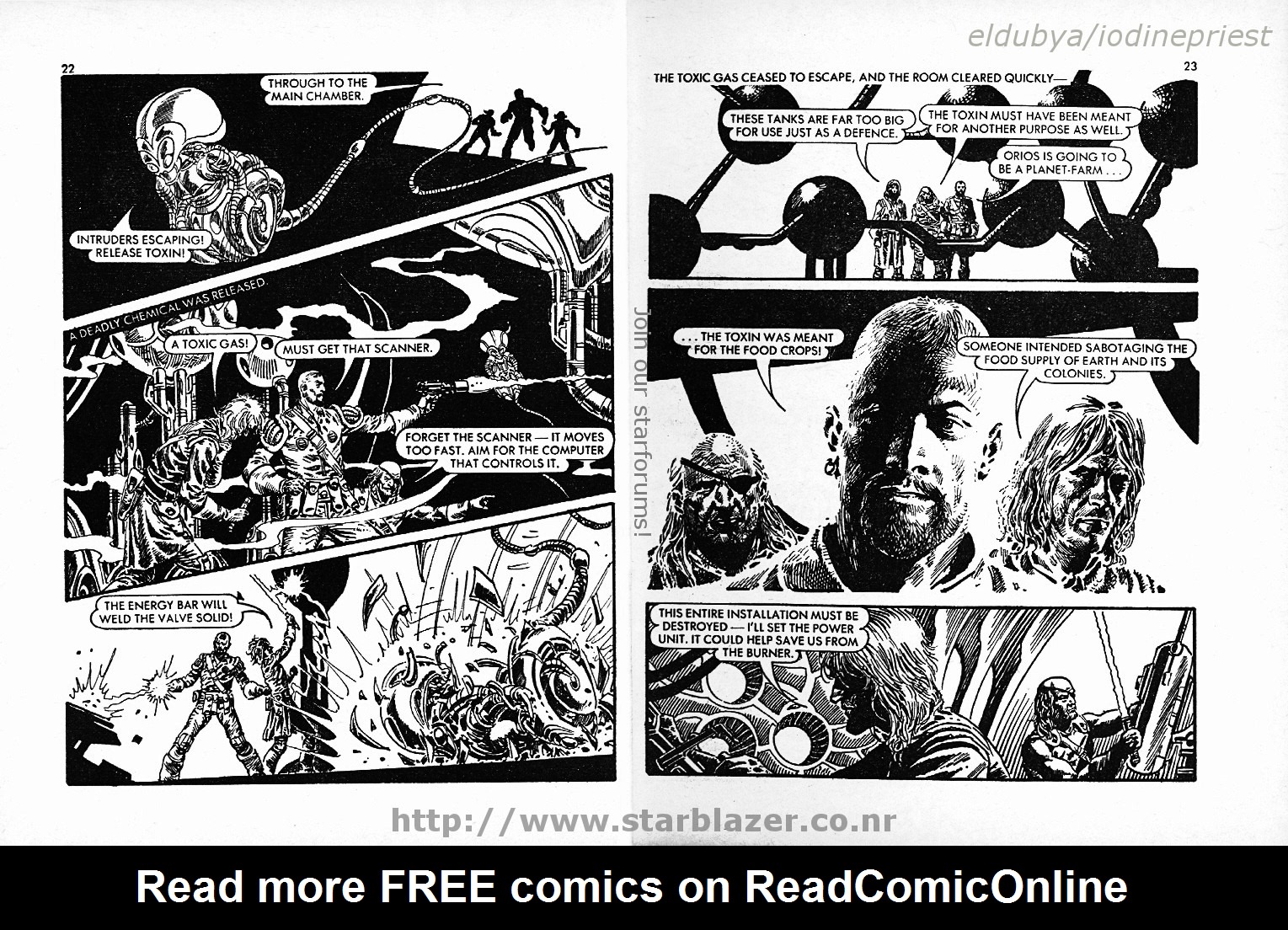 Read online Starblazer comic -  Issue #144 - 13