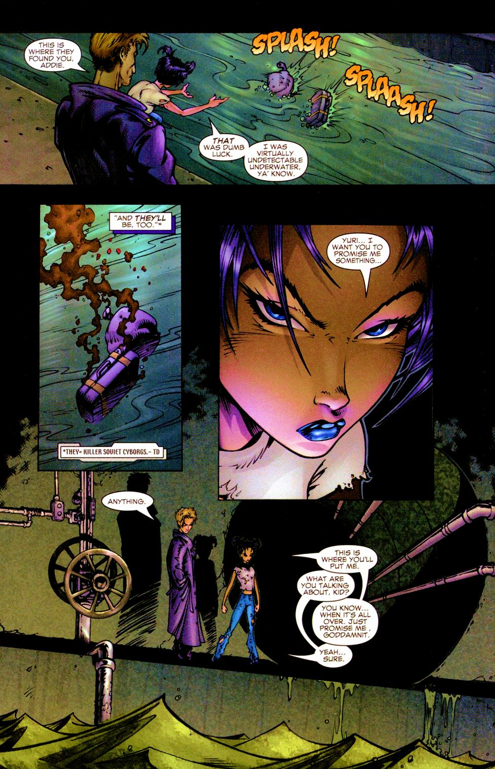 Read online Adrenalynn: Weapon of War comic -  Issue #4 - 4