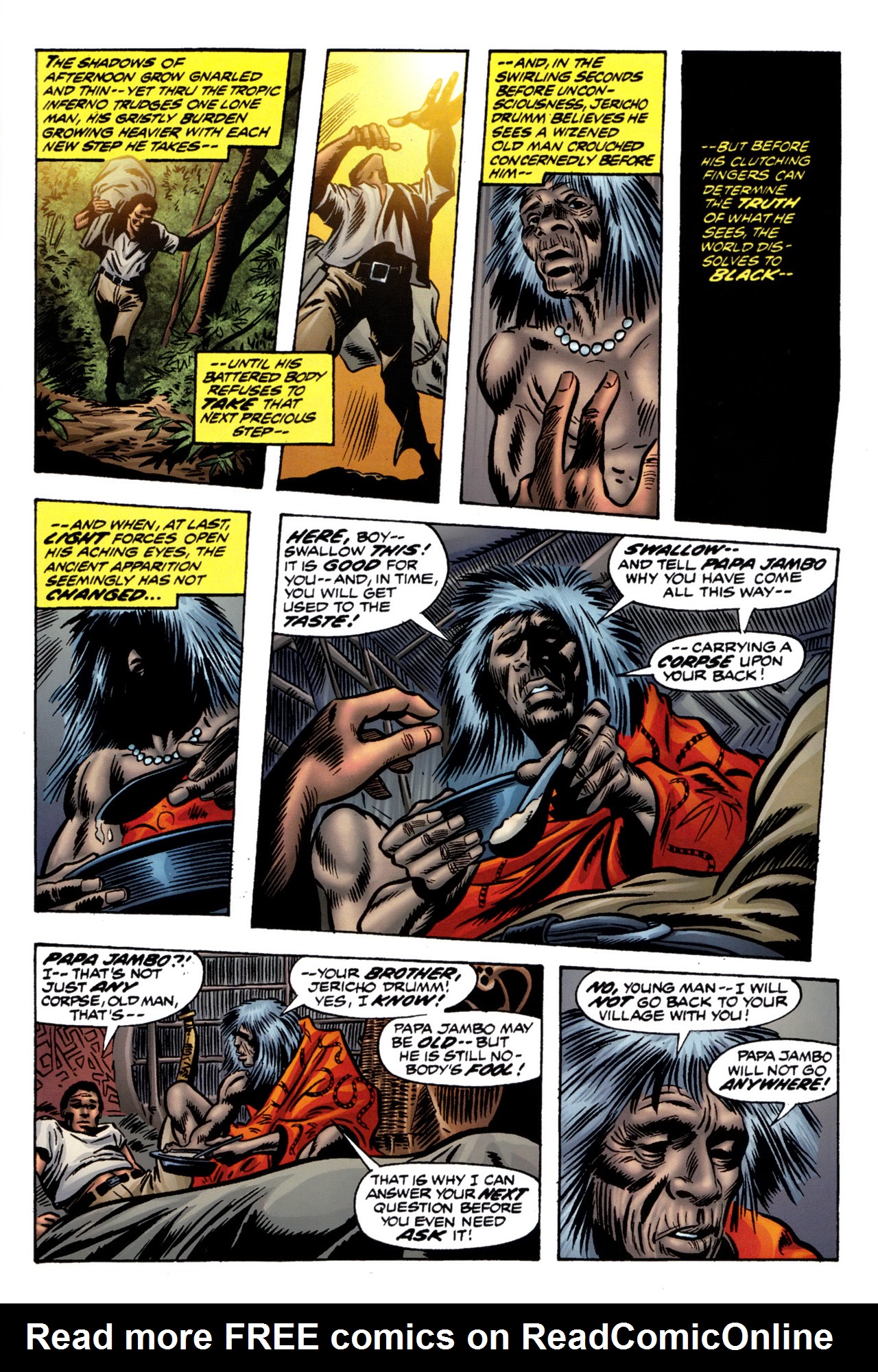 Read online Doctor Voodoo: The Origin of Jericho Drumm comic -  Issue # Full - 25