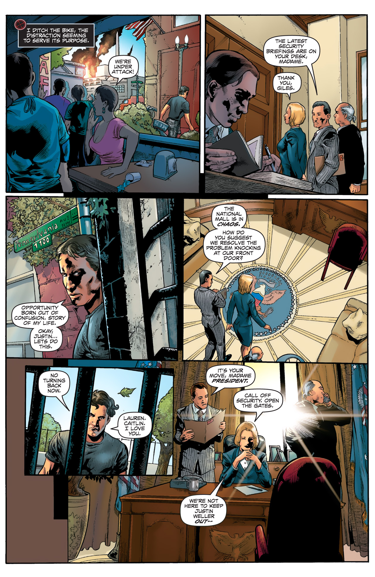Read online Pilot Season 2010 comic -  Issue # Issue Crosshair - 24