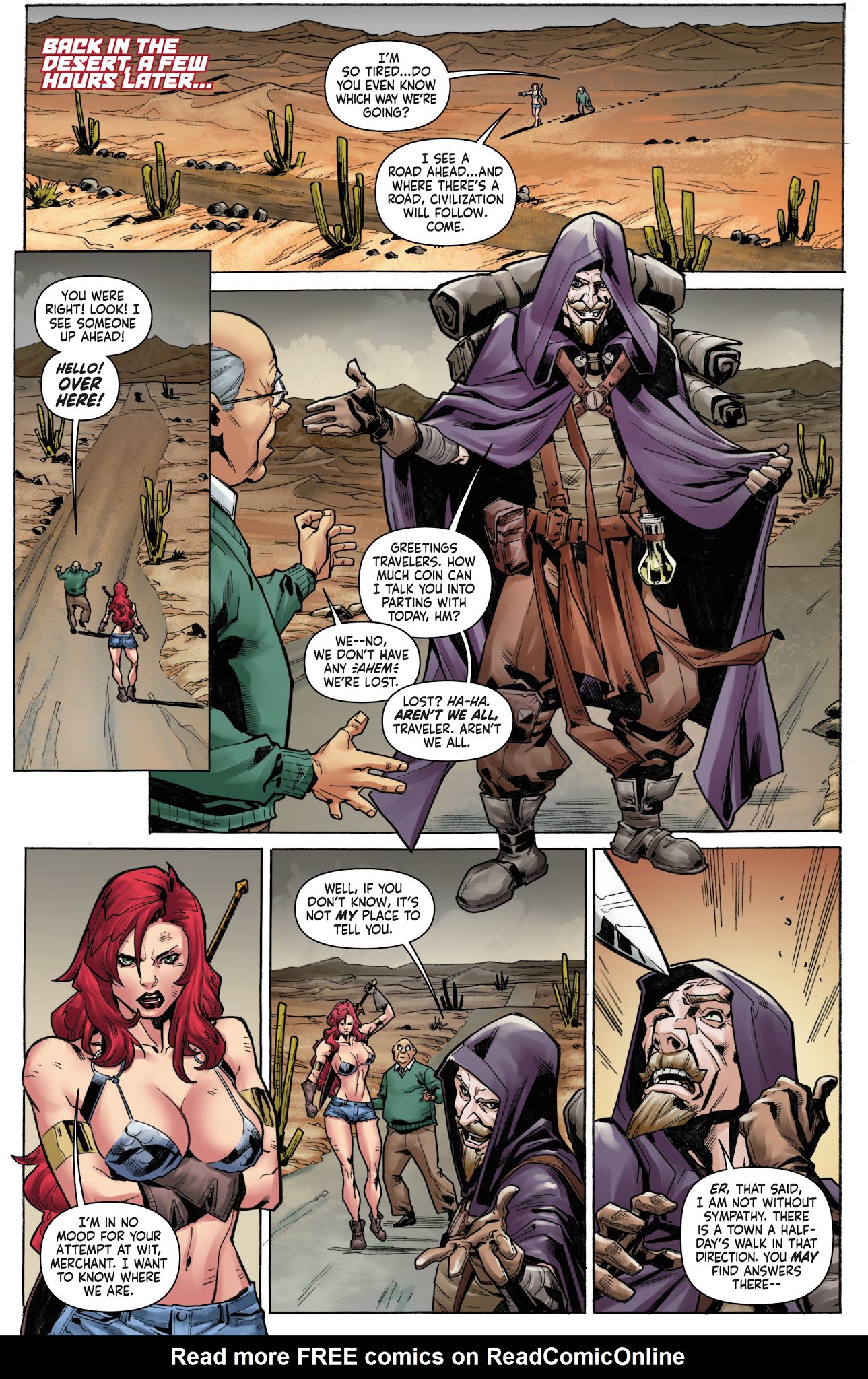 Read online Red Sonja Vol. 4 comic -  Issue # _TPB 3 (Part 1) - 14