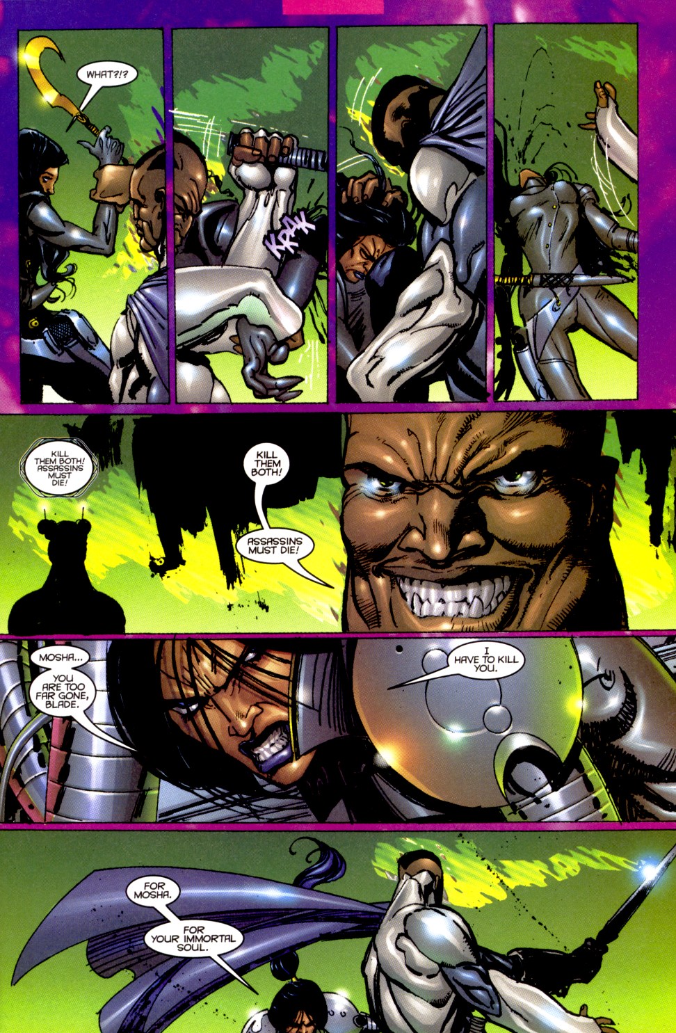 Read online Blade: Vampire Hunter comic -  Issue #3 - 18