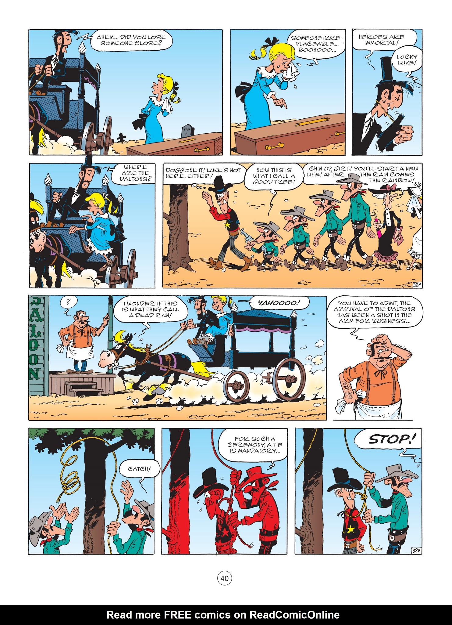 Read online A Lucky Luke Adventure comic -  Issue #64 - 41