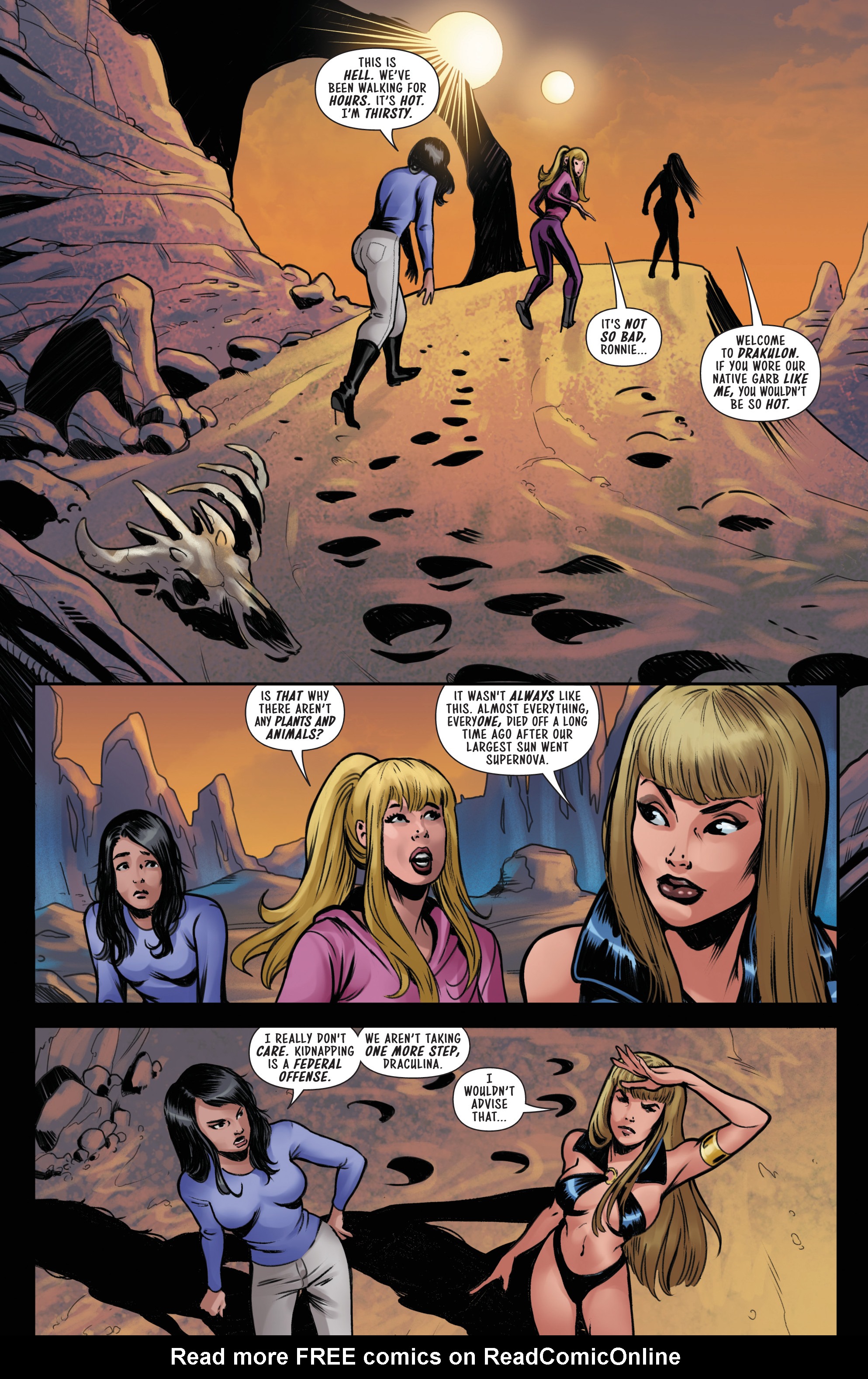 Read online Red Sonja and Vampirella Meet Betty and Veronica comic -  Issue #10 - 7