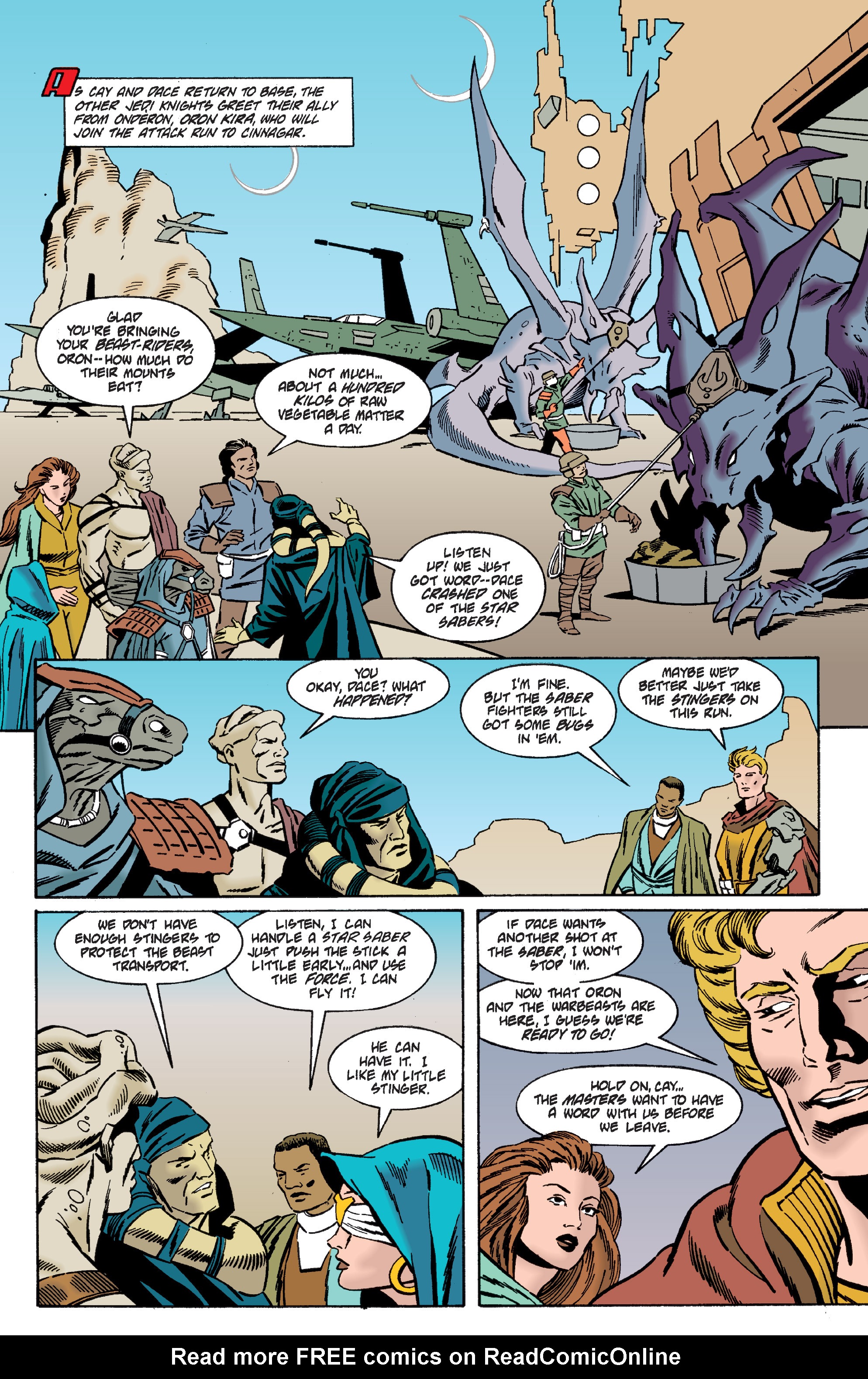 Read online Star Wars: Tales of the Jedi - Dark Lords of the Sith comic -  Issue #6 - 7