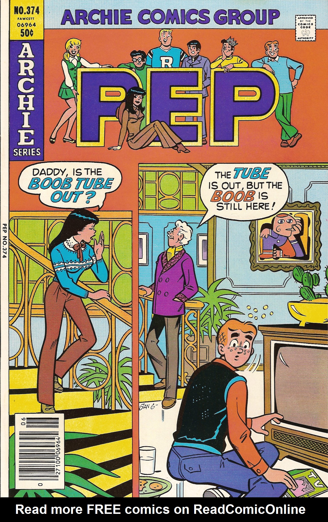 Read online Pep Comics comic -  Issue #374 - 1