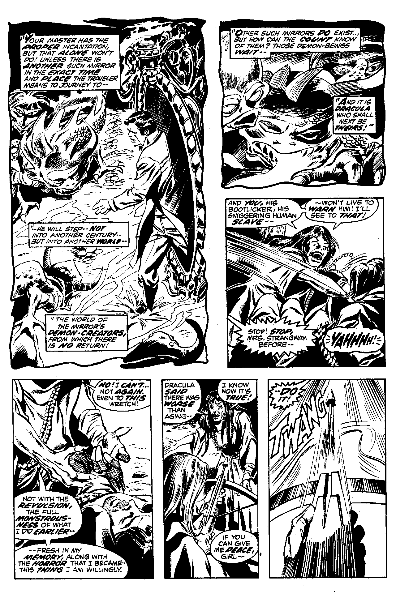 Read online Essential The Tomb of Dracula comic -  Issue # TPB 1 (Part 1) - 92