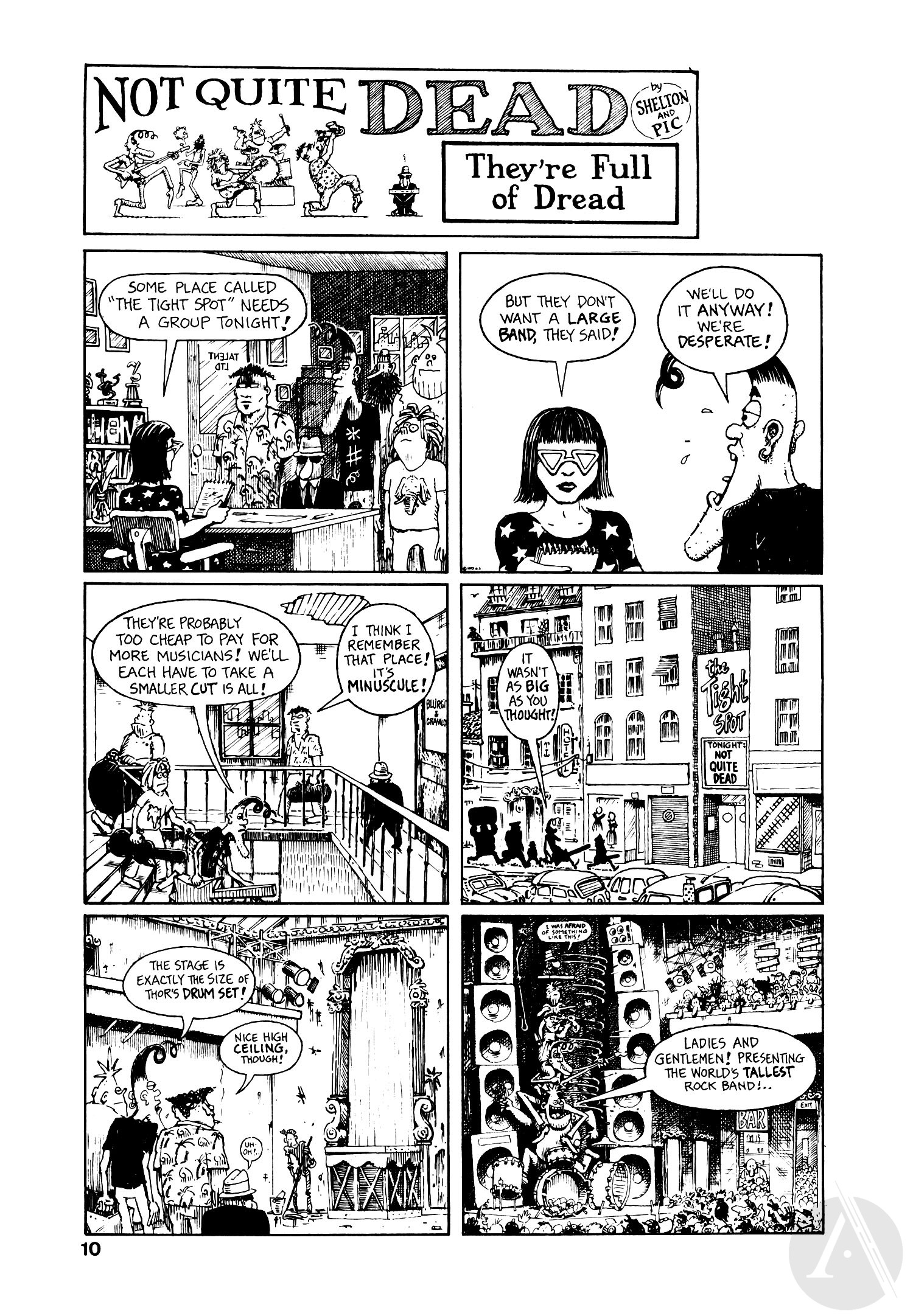 Read online Not Quite Dead comic -  Issue #1 - 12