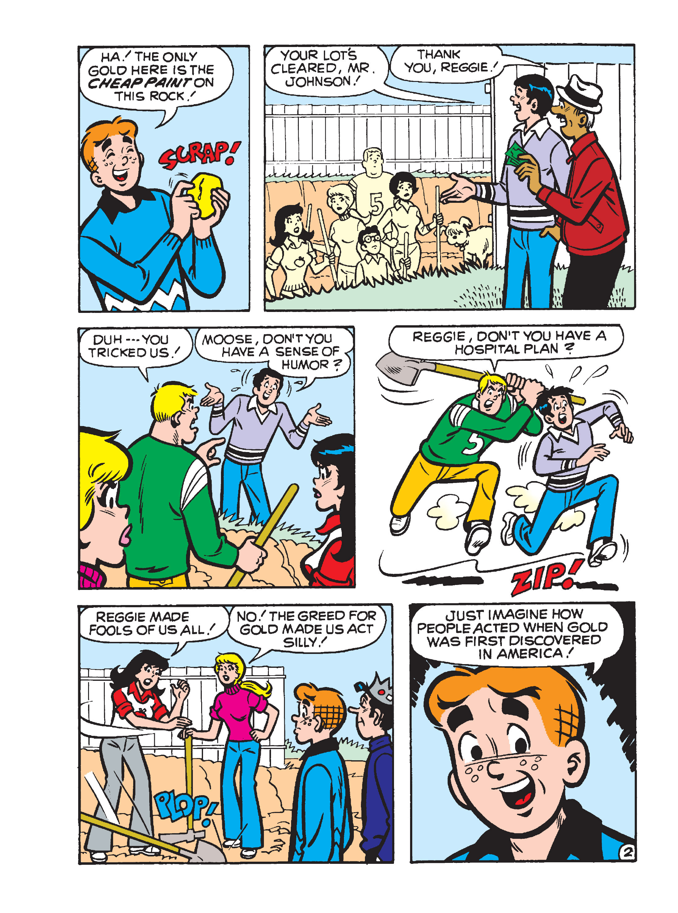 Read online Archie's Funhouse Double Digest comic -  Issue #15 - 114
