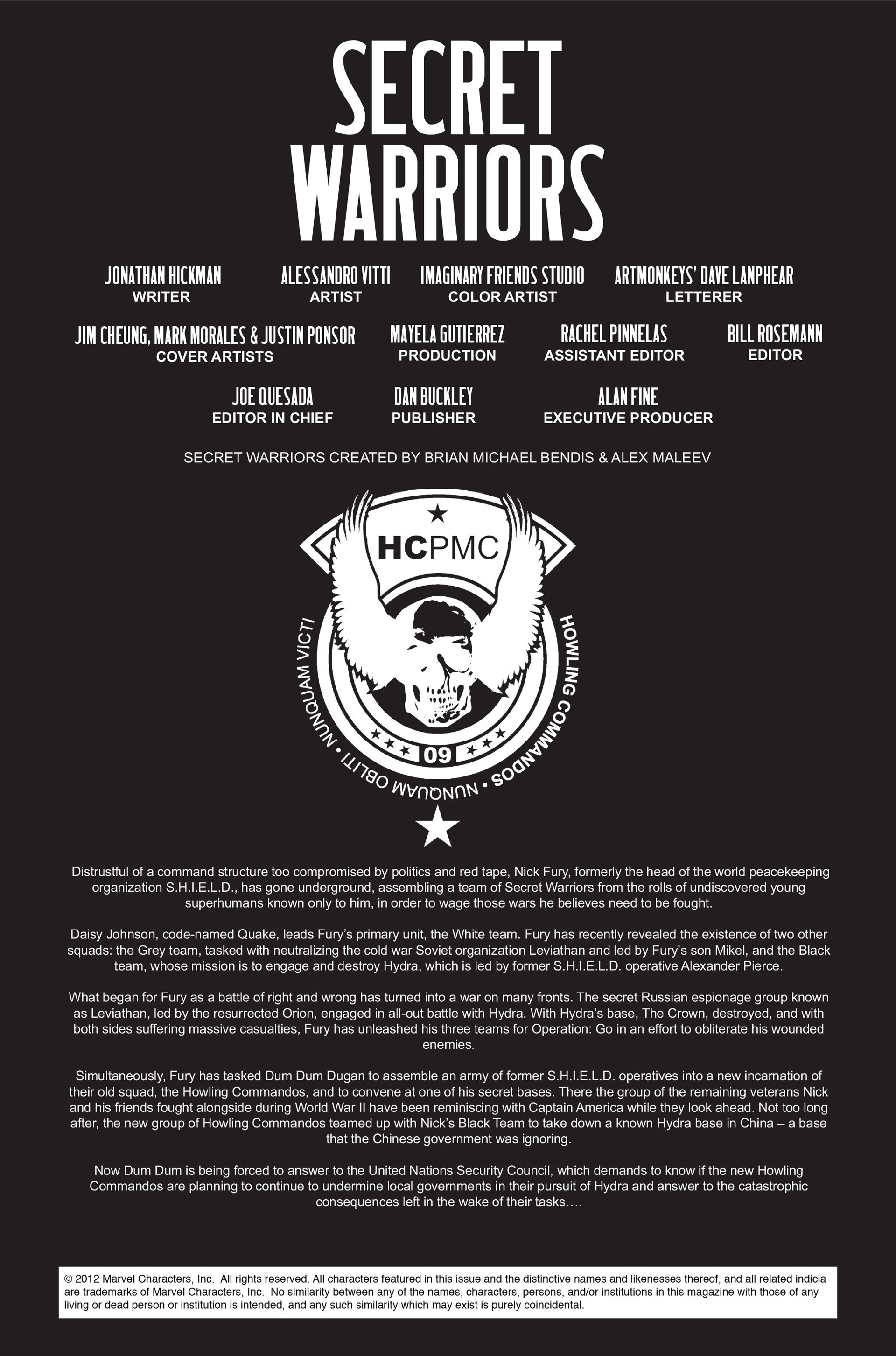 Read online Secret Warriors comic -  Issue #19 - 3