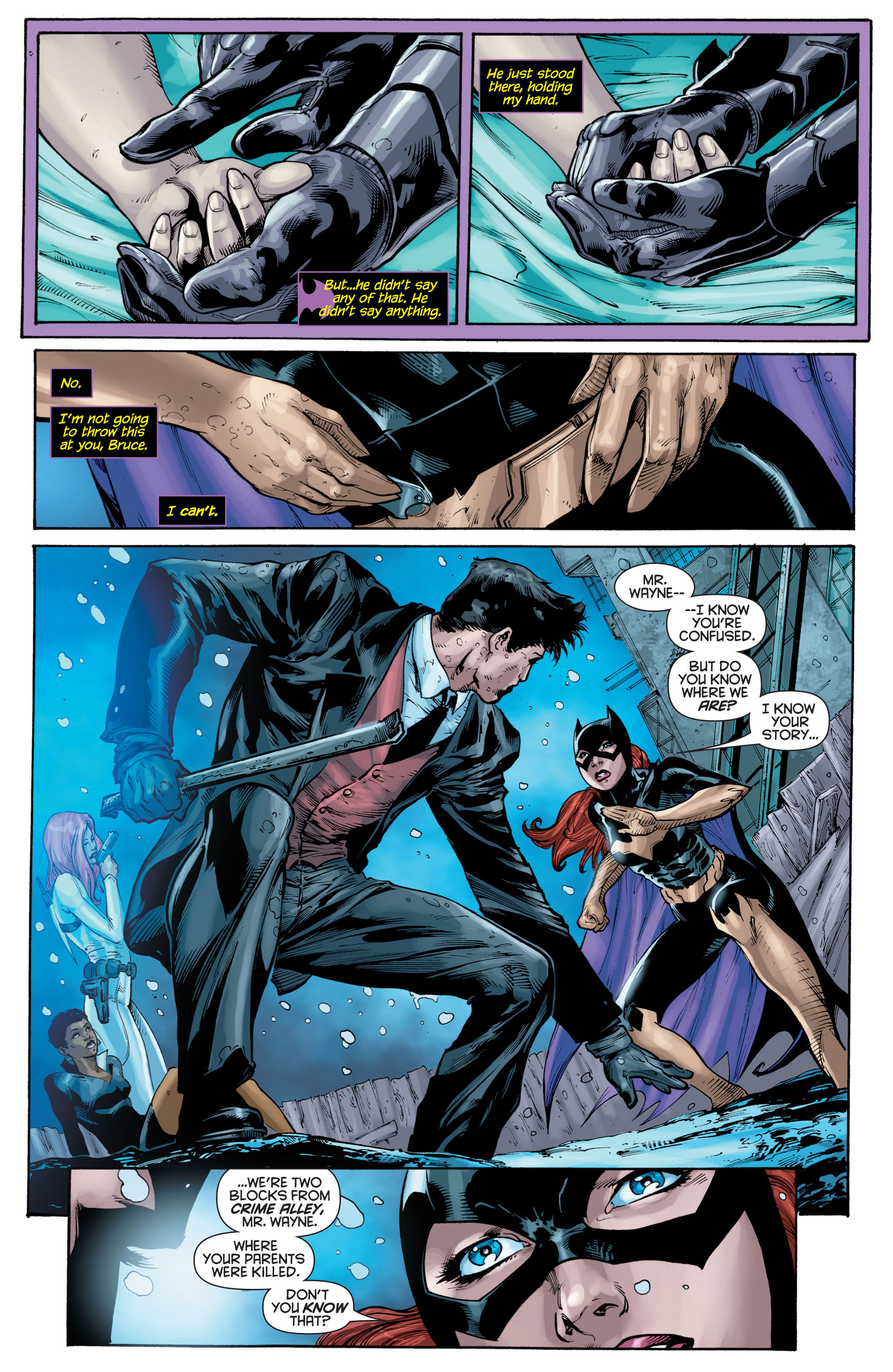 Read online Batgirl (2011) comic -  Issue # _TPB The Darkest Reflection - 120