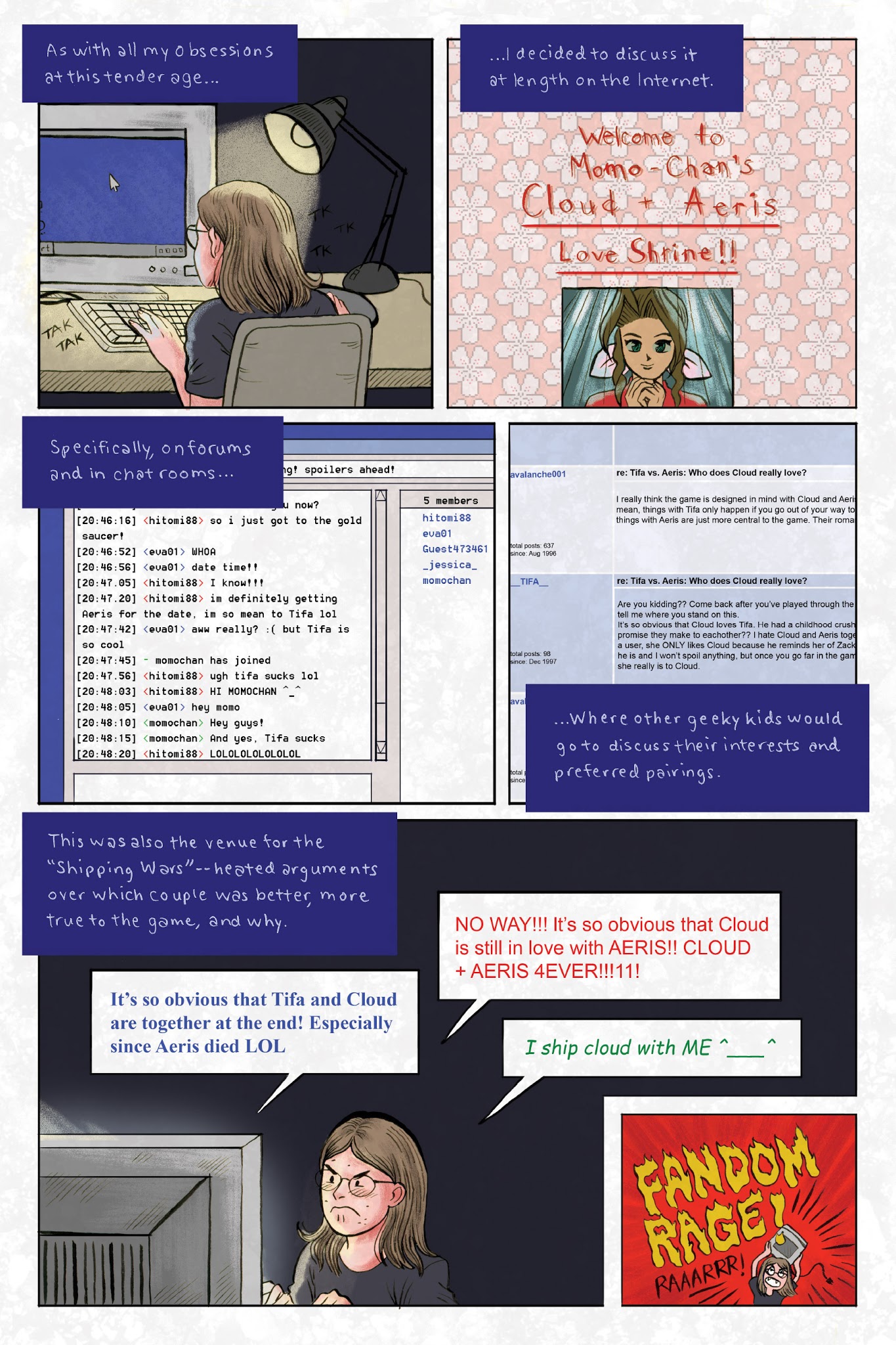 Read online The Secret Loves of Geek Girls comic -  Issue # TPB - 107