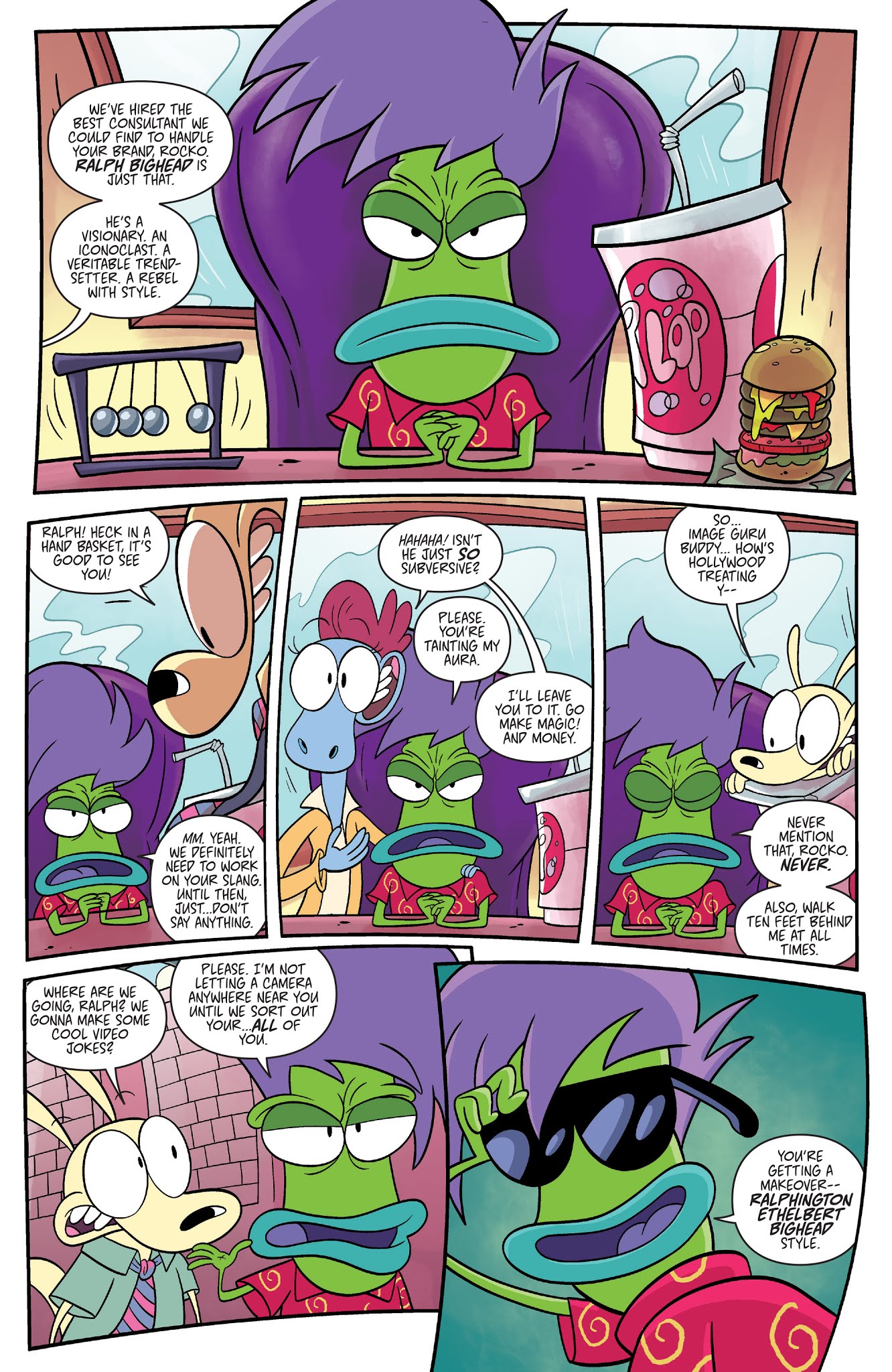 Read online Rocko's Modern Life (2017) comic -  Issue #5 - 15