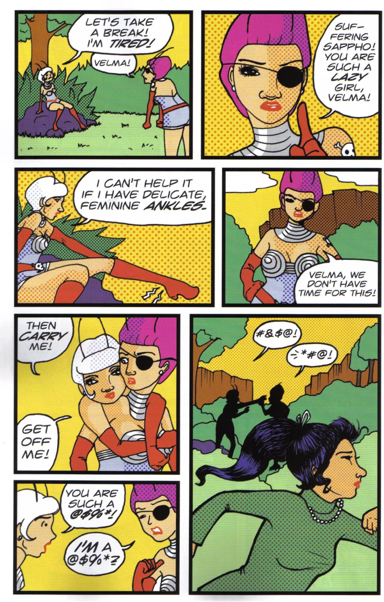 Read online I Was Kidnapped By Lesbian Pirates From Outer Space comic -  Issue #3 - 12
