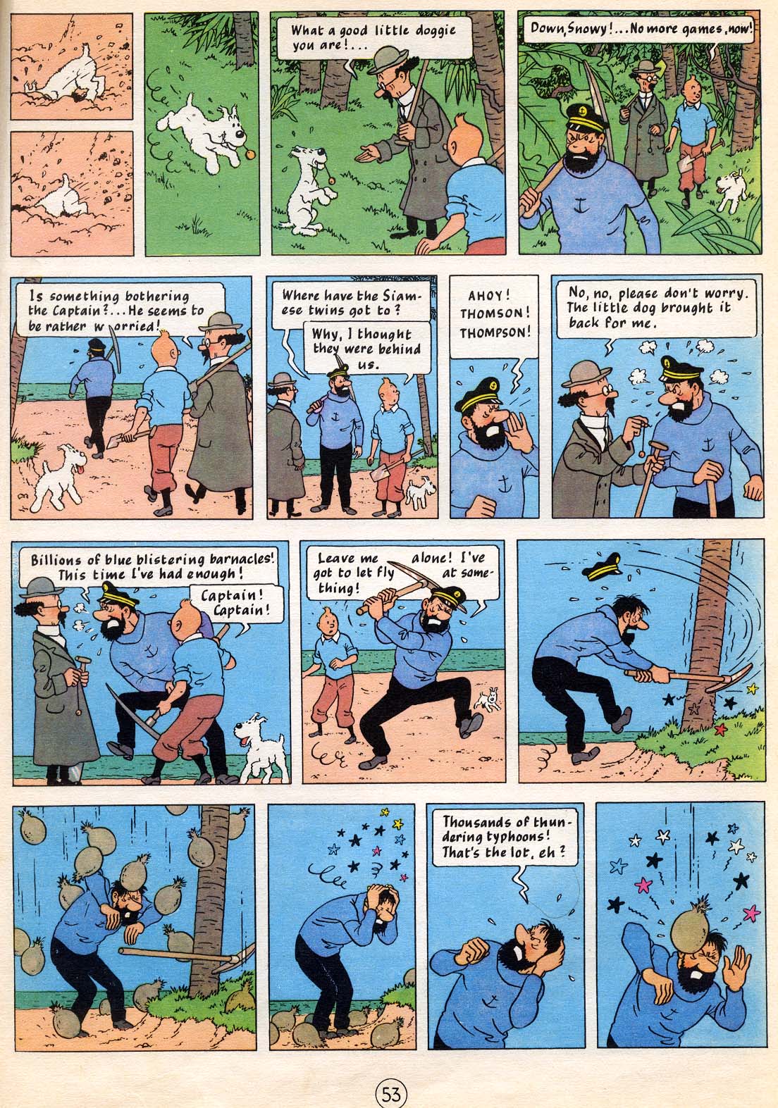 Read online The Adventures of Tintin comic -  Issue #12 - 55