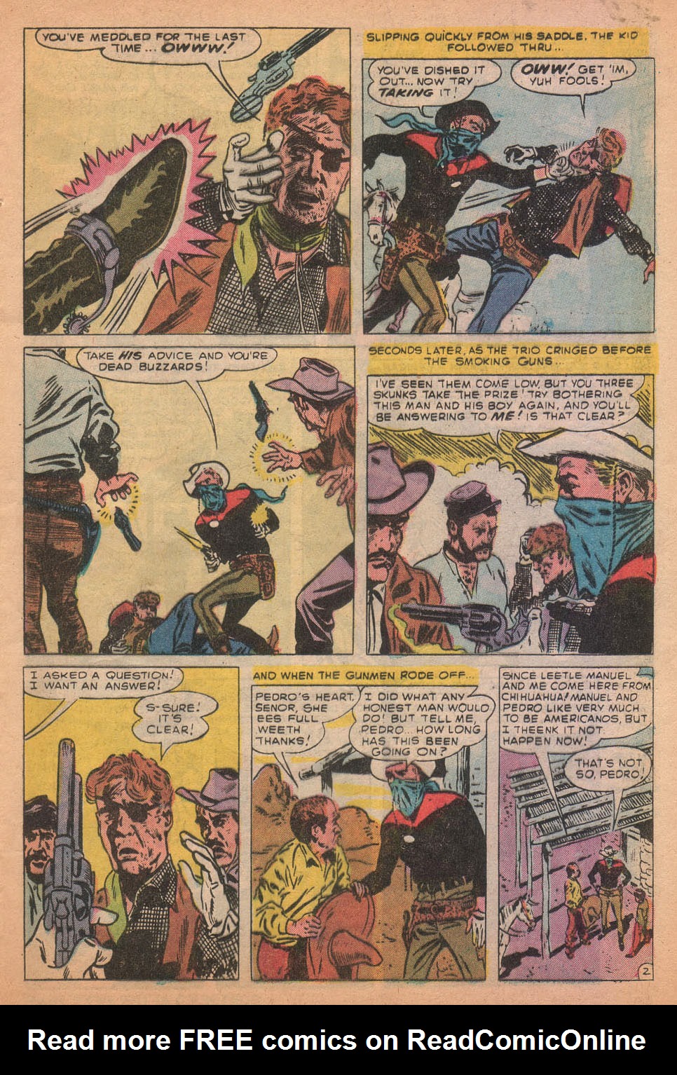 Read online The Outlaw Kid (1970) comic -  Issue #18 - 13