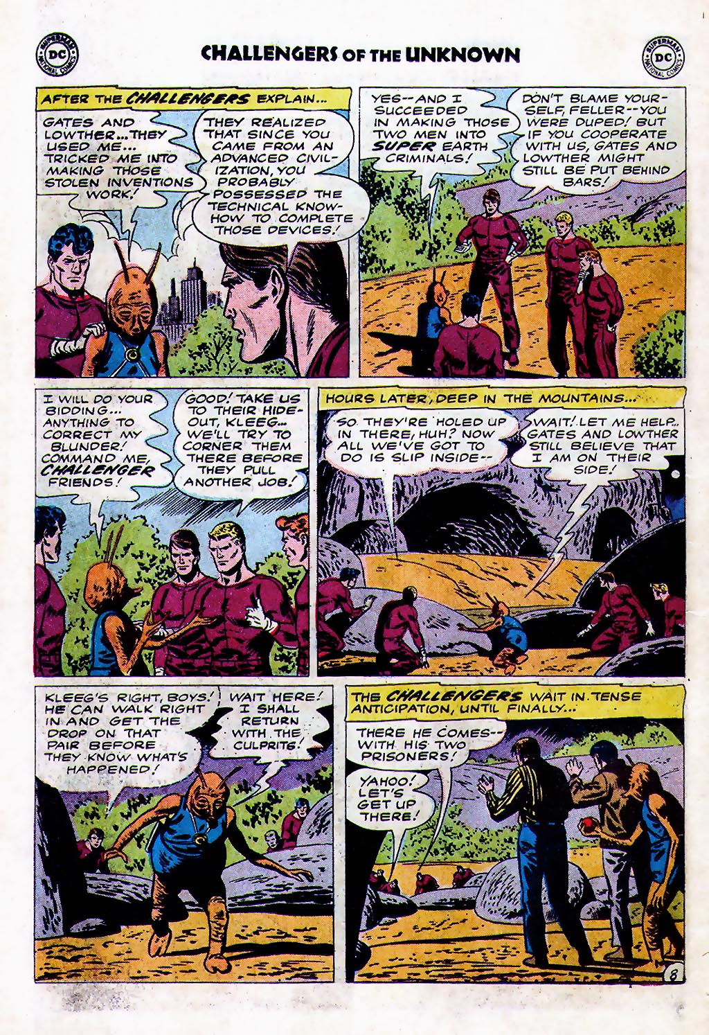 Challengers of the Unknown (1958) Issue #27 #27 - English 10