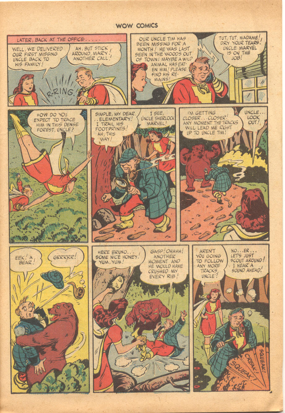 Read online Wow Comics comic -  Issue #34 - 7