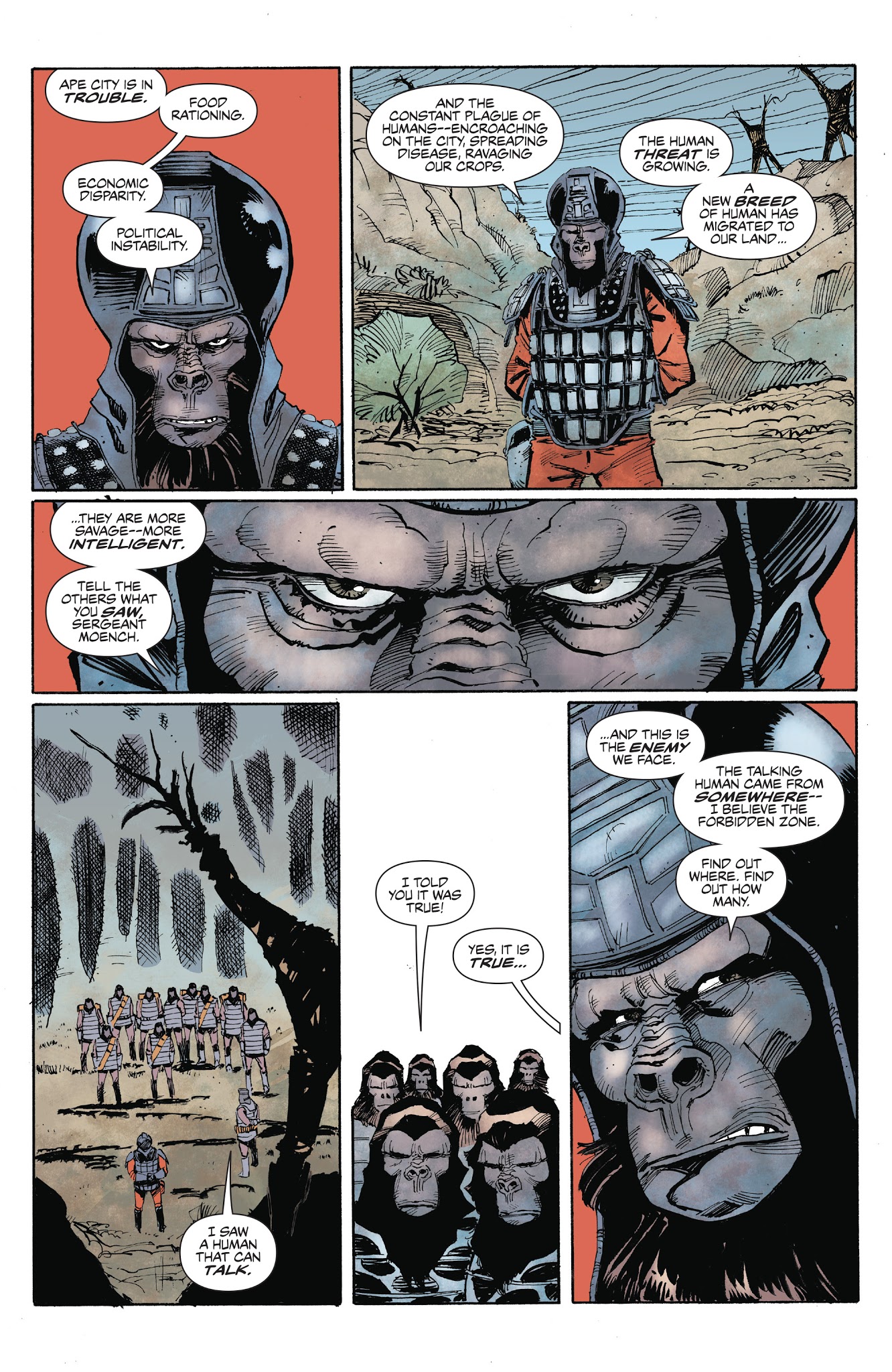 Read online Planet of the Apes: Ursus comic -  Issue #2 - 17