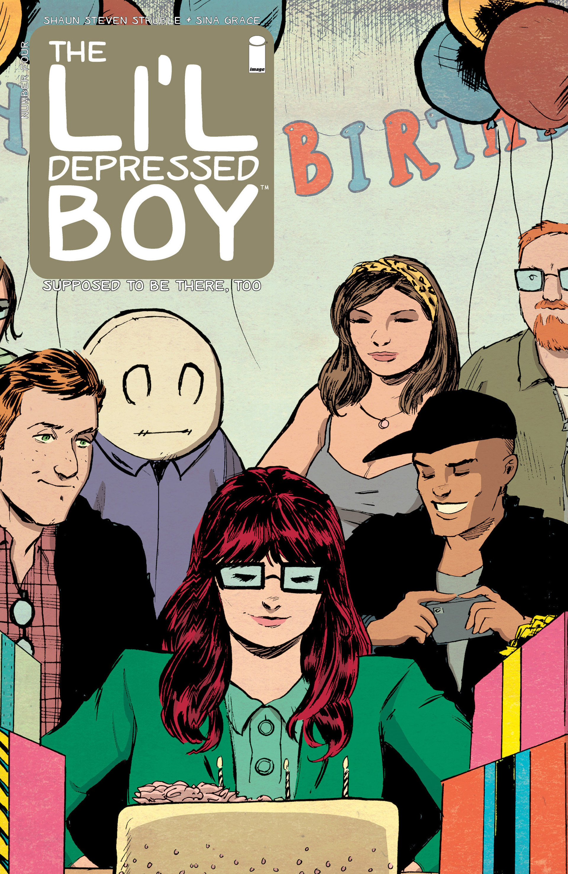 Read online The Li'l Depressed Boy: Supposed to Be There Too comic -  Issue #4 - 1